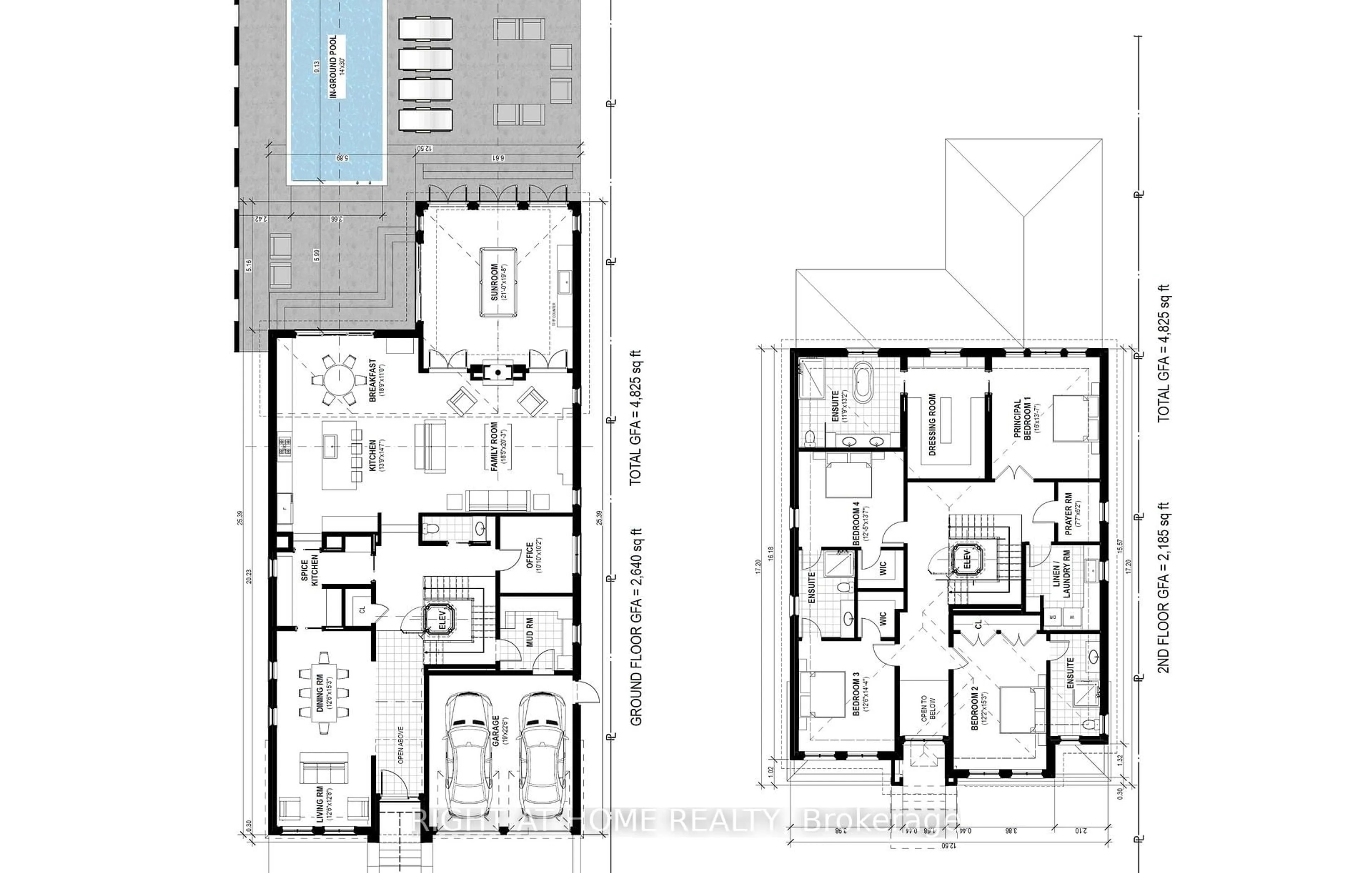 Floor plan for 1485 Altona Rd, Pickering Ontario L1V 1M4