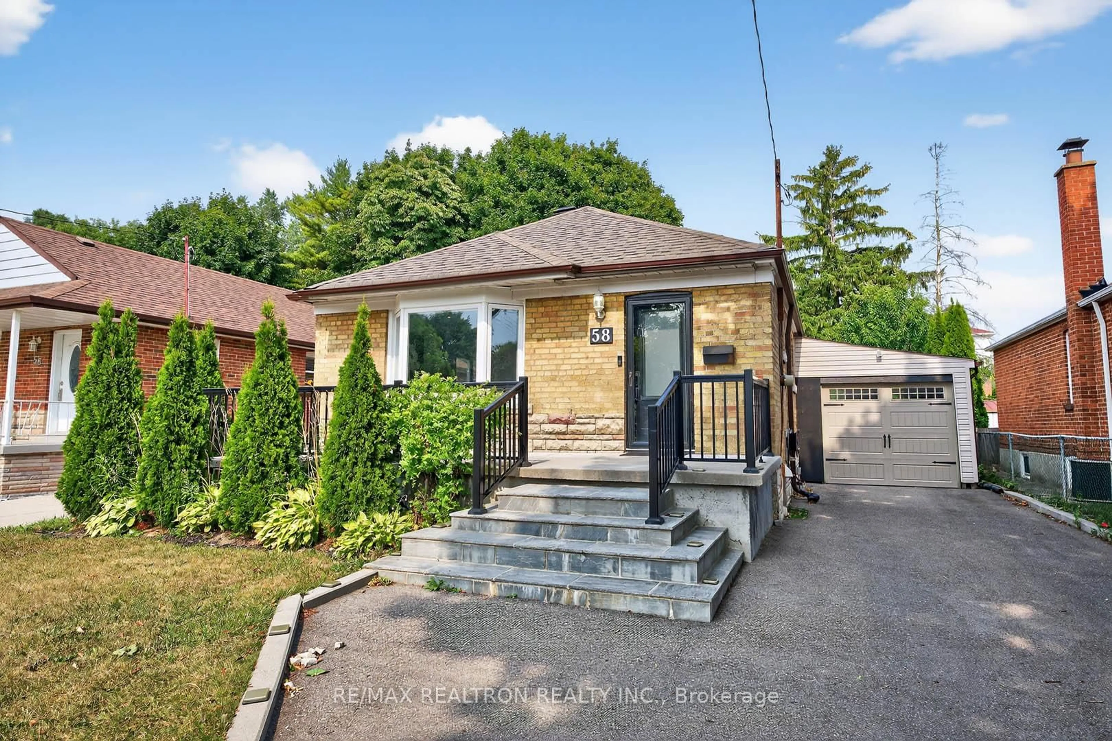 Home with brick exterior material, street for 58 Leahann Dr, Toronto Ontario M1P 1B9