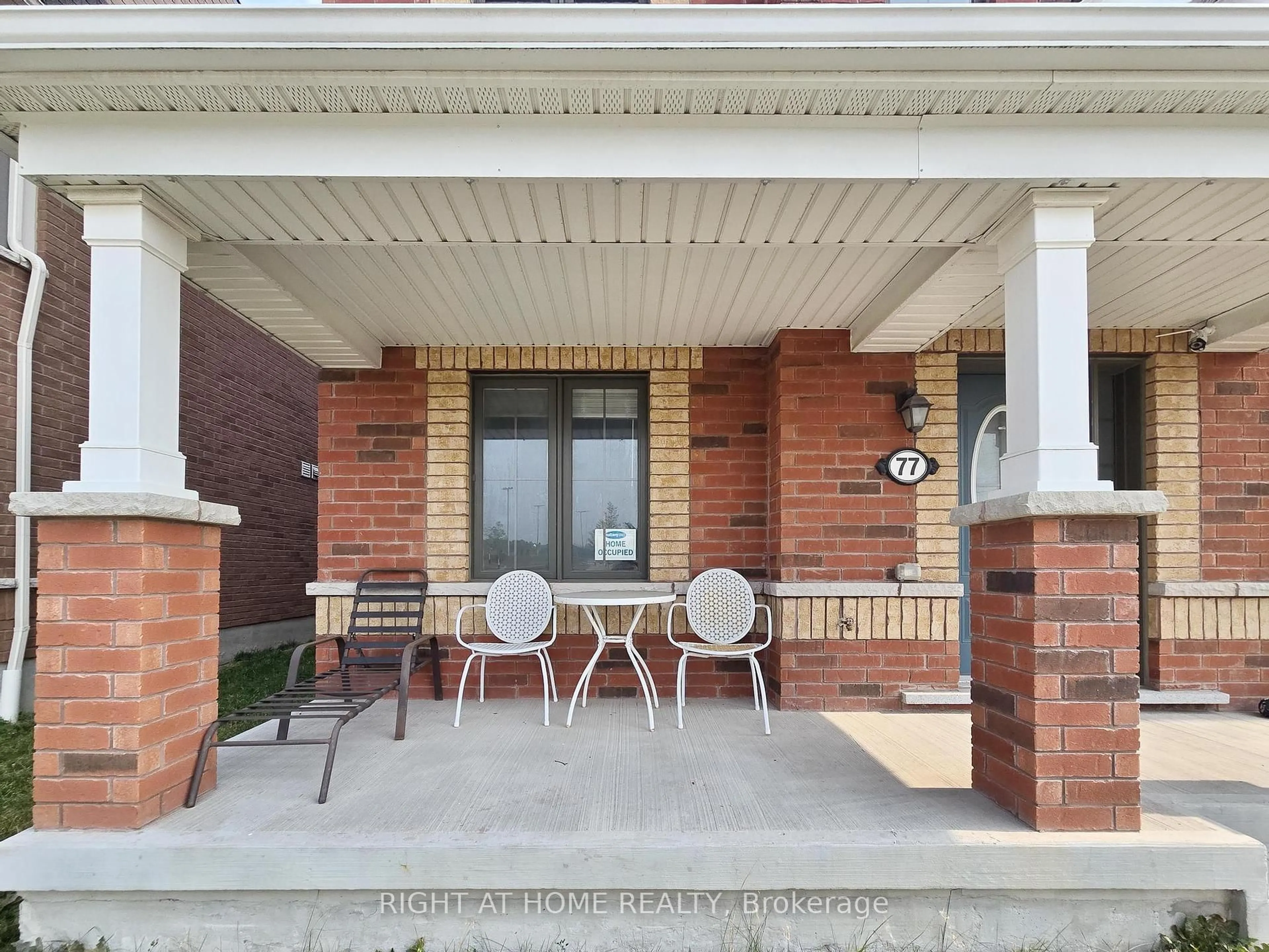 Home with brick exterior material, street for 77 Whitefish St, Whitby Ontario L1P 0E4