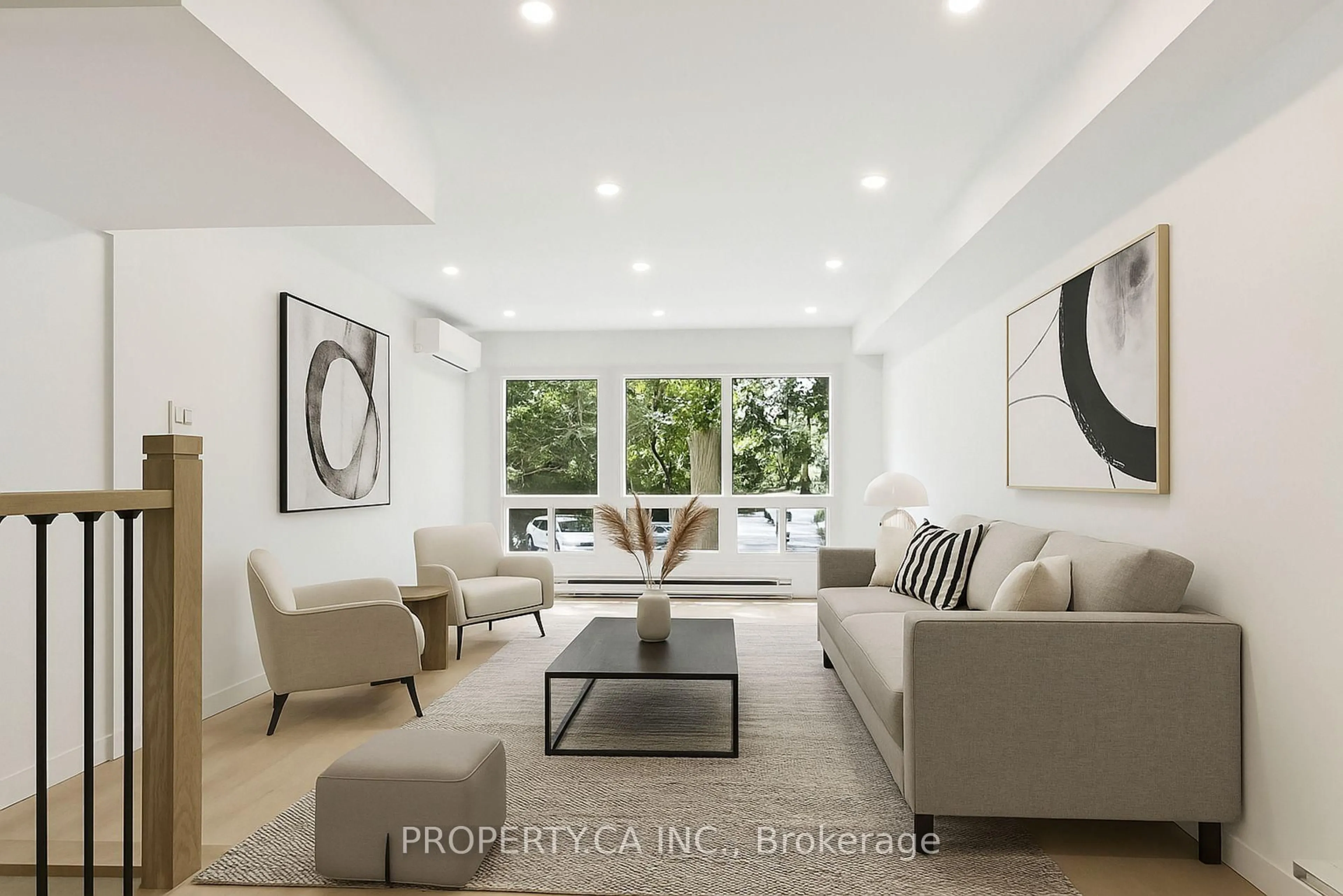 Living room with furniture, unknown for 1209 Queen St #29, Toronto Ontario M4M 3H4