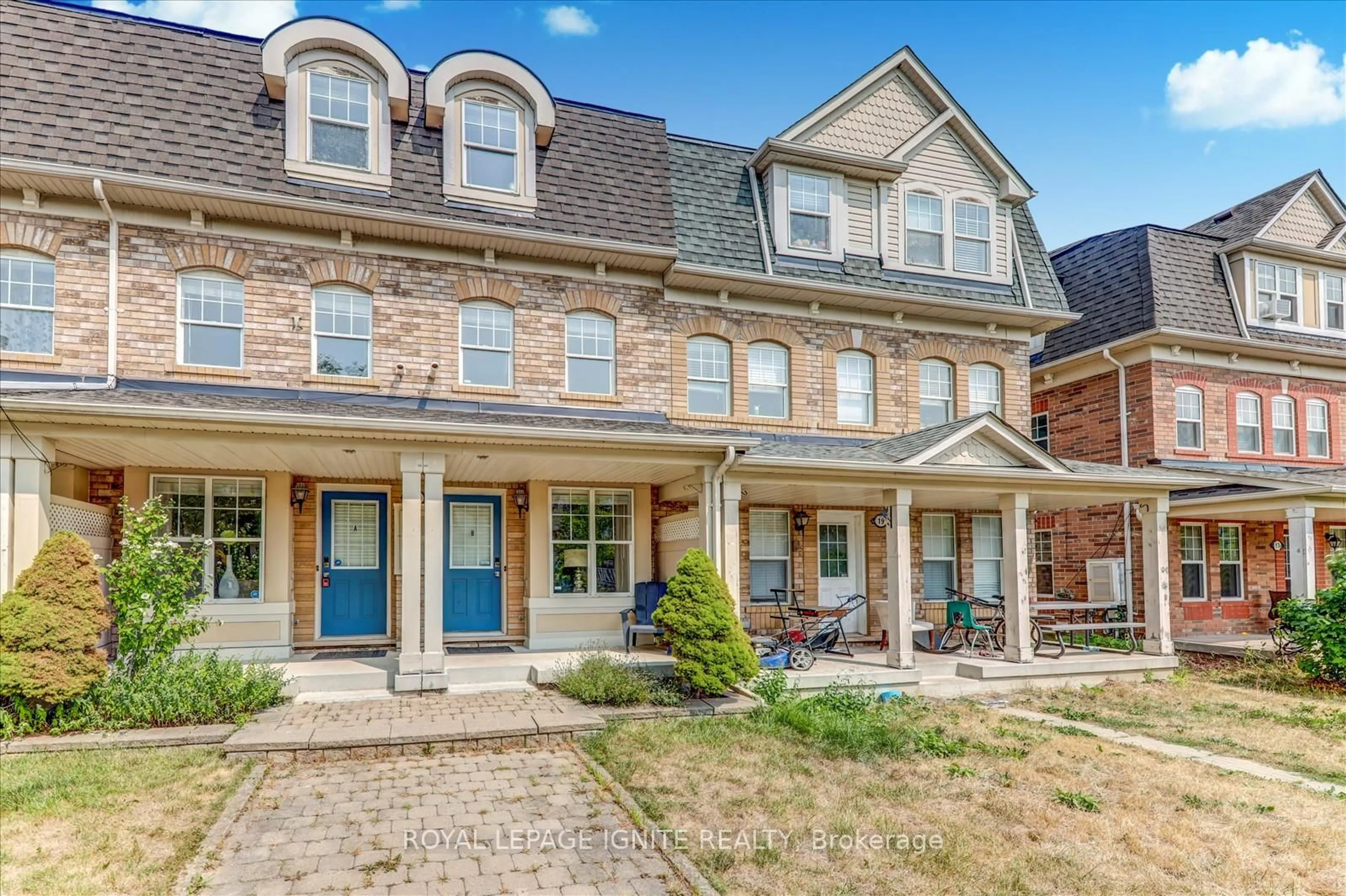 Home with brick exterior material, street for 21 Ecopark Gate, Toronto Ontario M1B 6G8