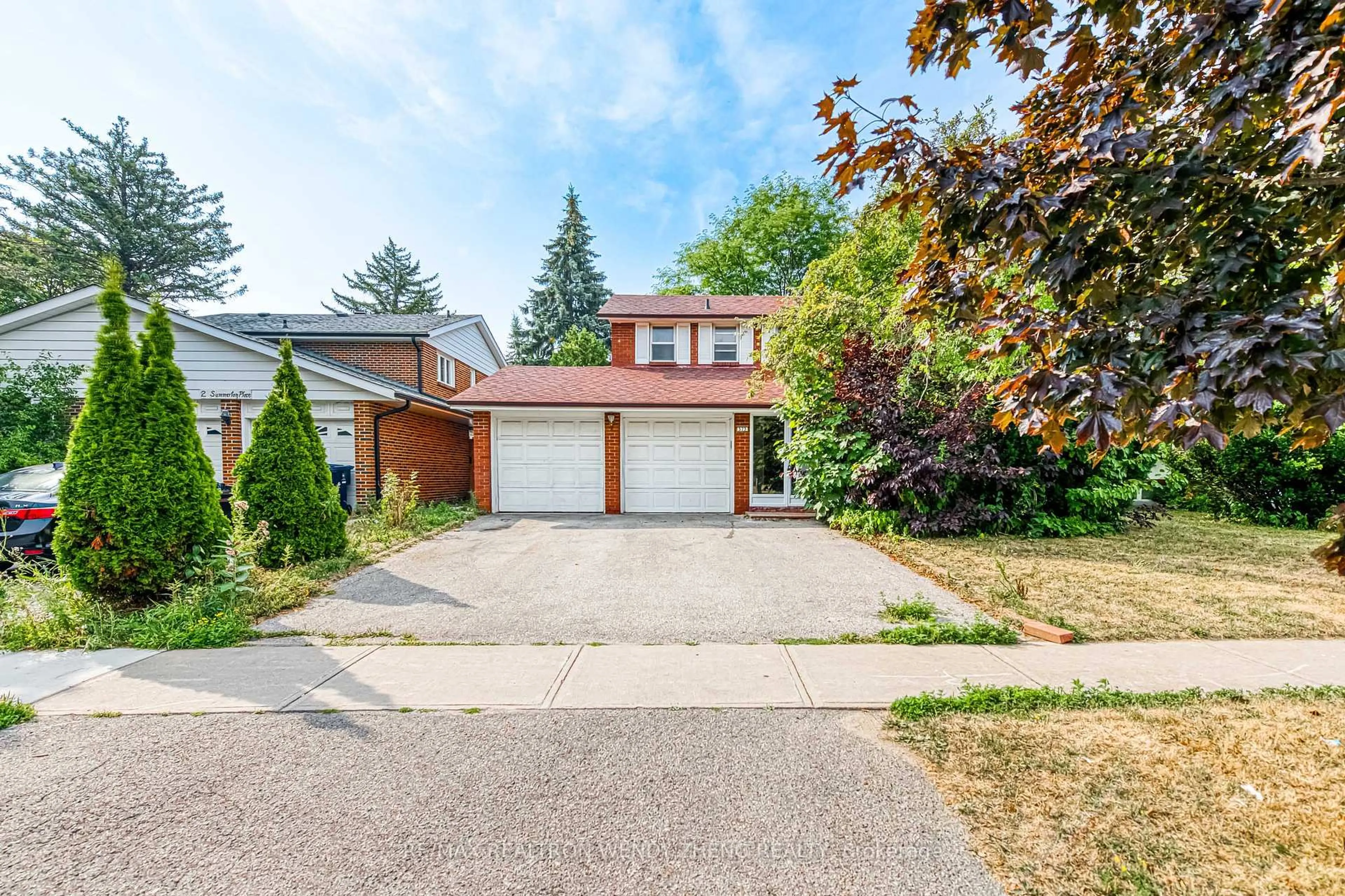 Home with brick exterior material, street for 573 Huntingwood Dr, Toronto Ontario M1W 1G9