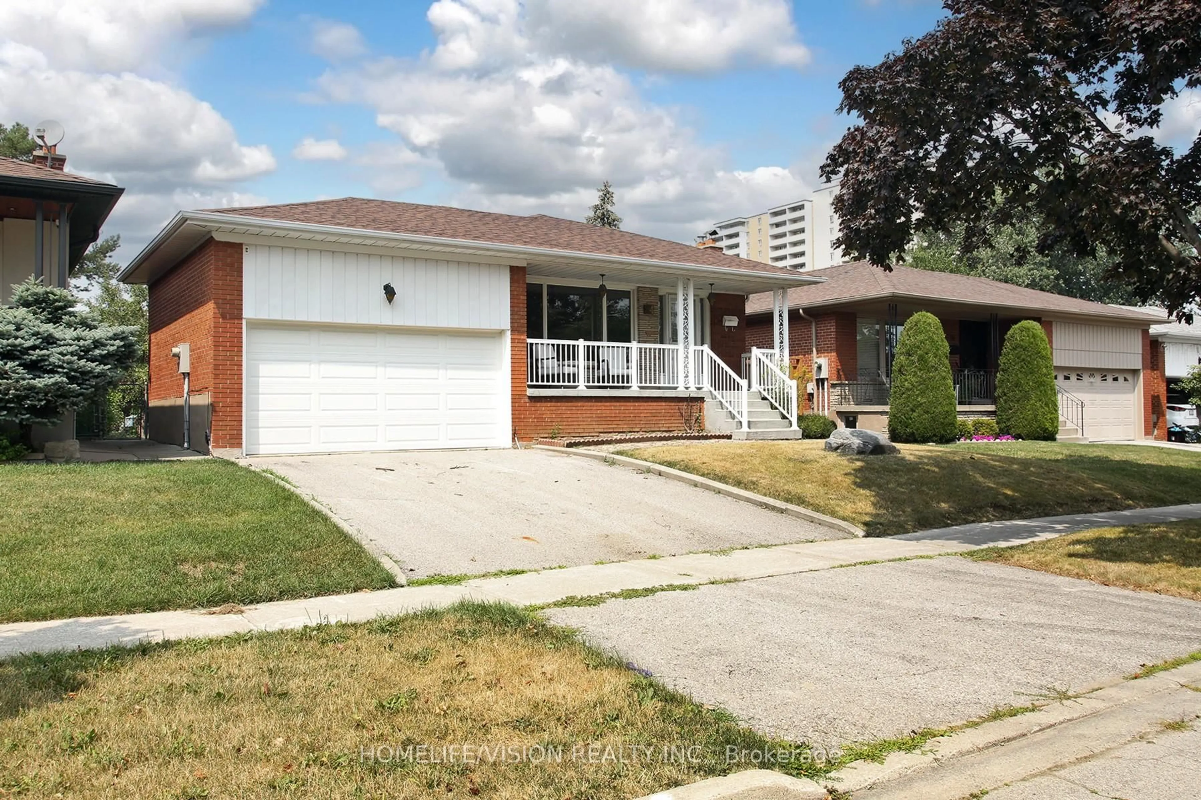 Home with brick exterior material, street for 64 Orangewood Cres, Toronto Ontario M1W 1C7
