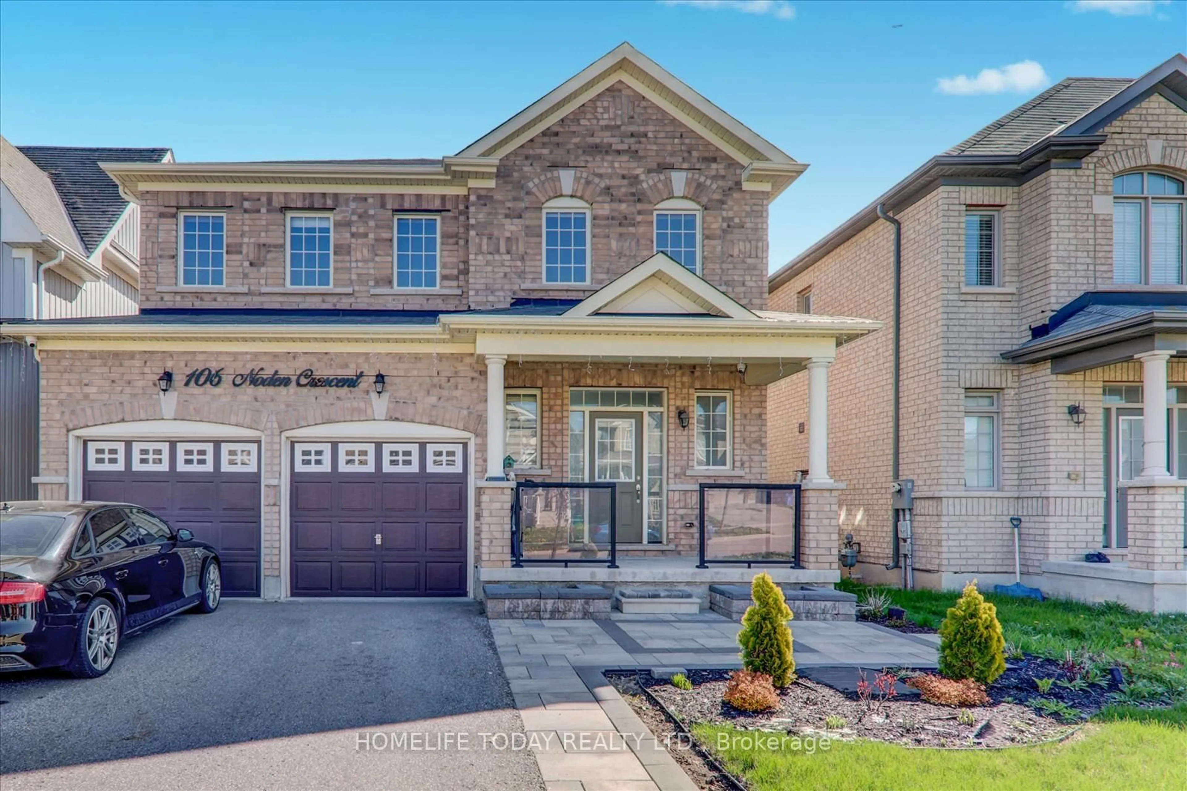 Home with brick exterior material, street for 106 Noden Cres, Clarington Ontario L1B 1H3