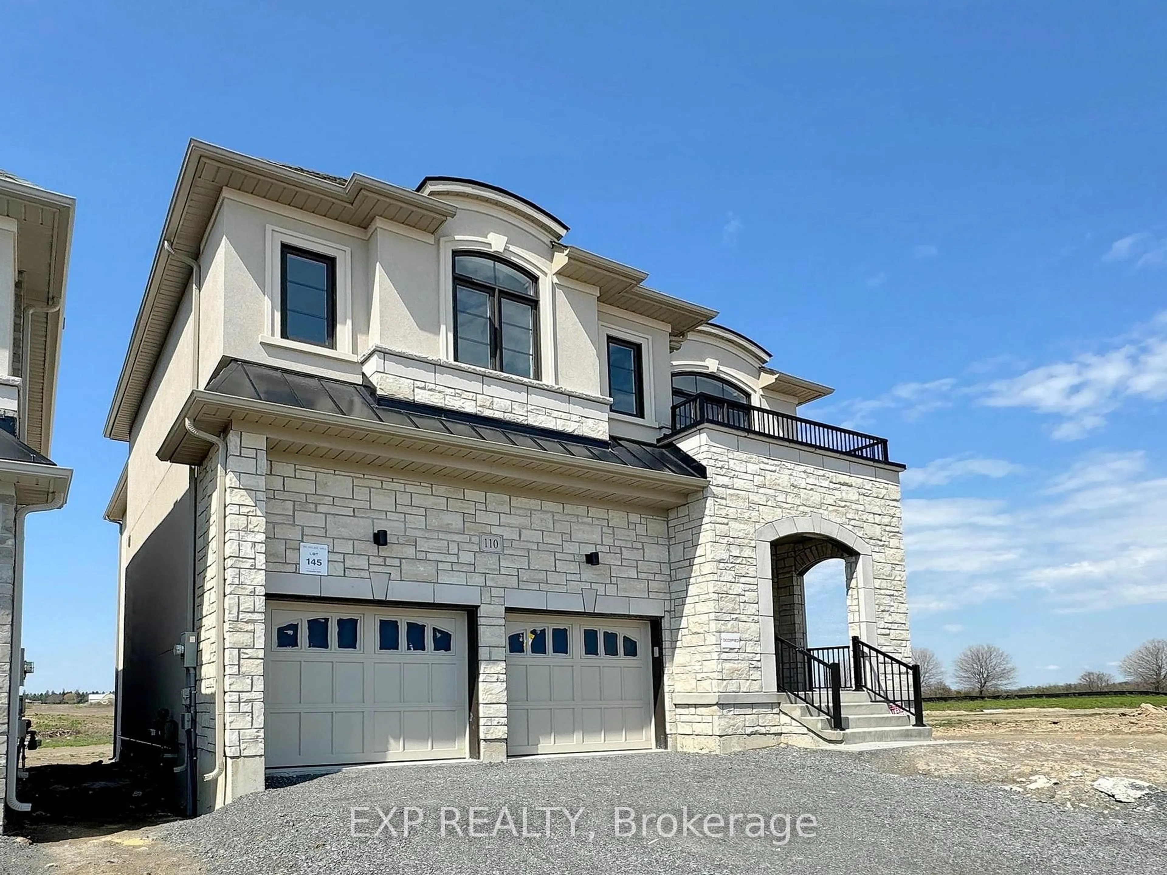 Home with brick exterior material, building for 110 Belmont Dr, Clarington Ontario L1B 1G9