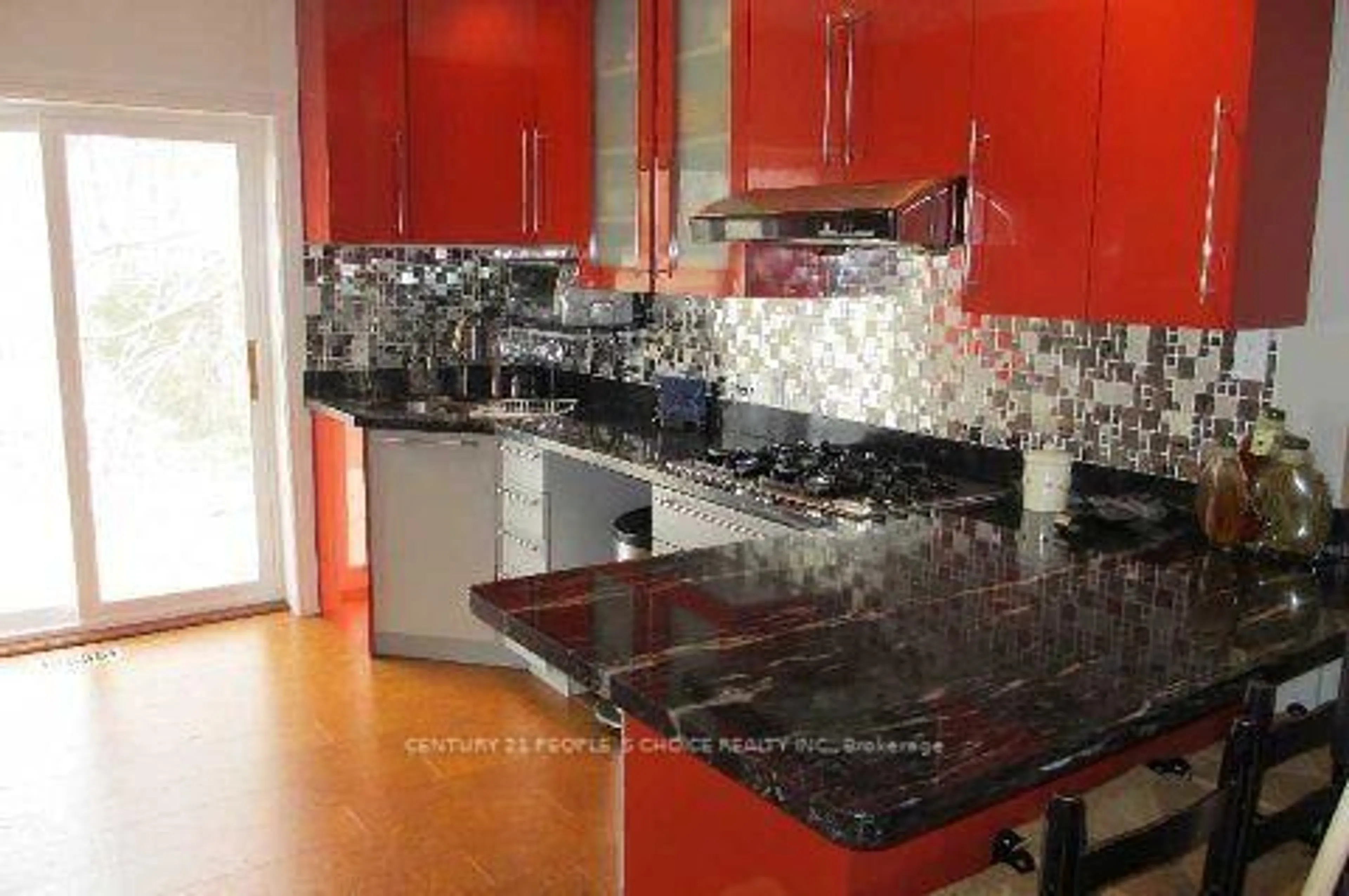 Contemporary kitchen, ceramic/tile floor for 34 Fairwood Cres, Toronto Ontario M1E 3T3