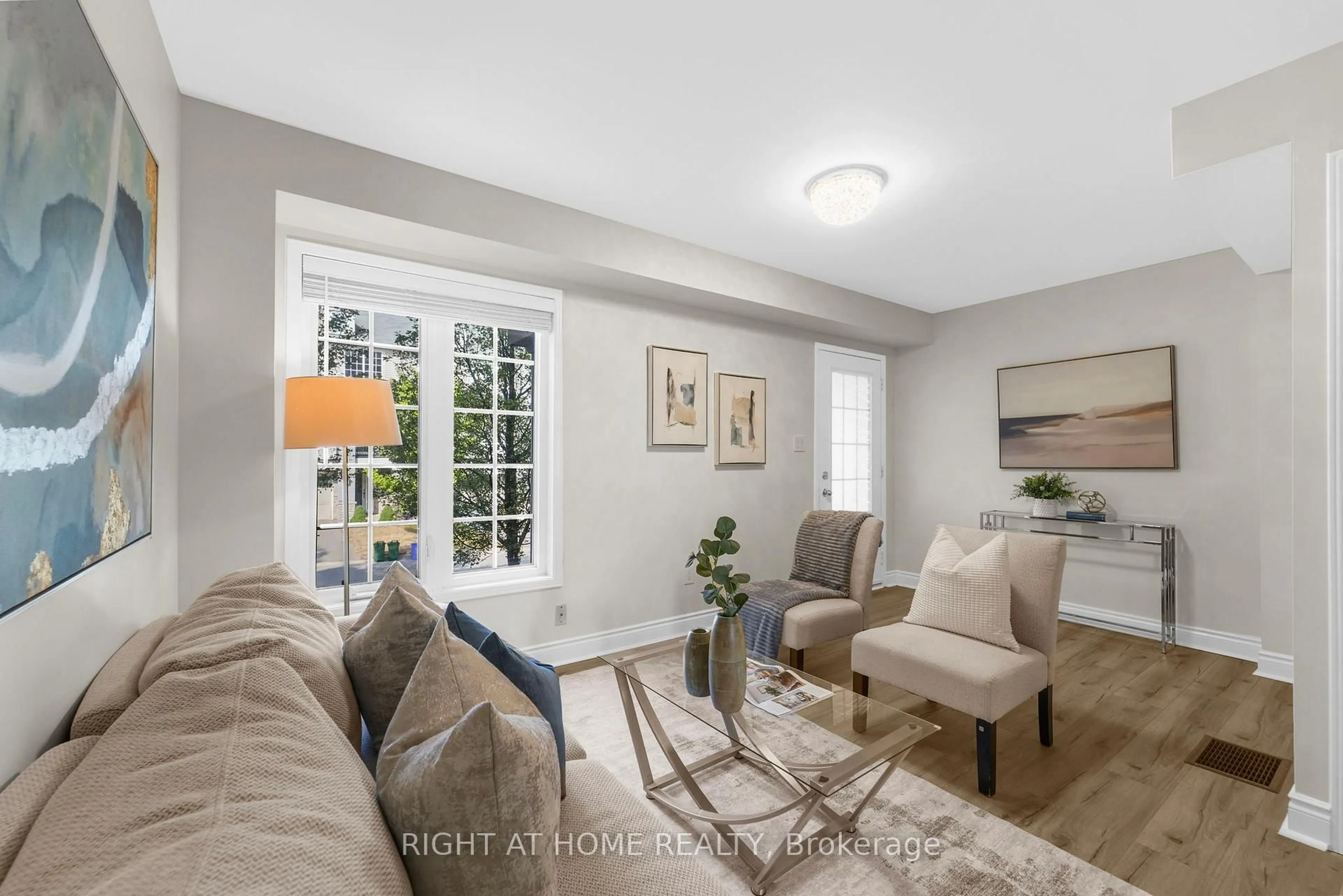 Living room with furniture, unknown for 27 Hesketh Rd, Ajax Ontario L1Z 0K6