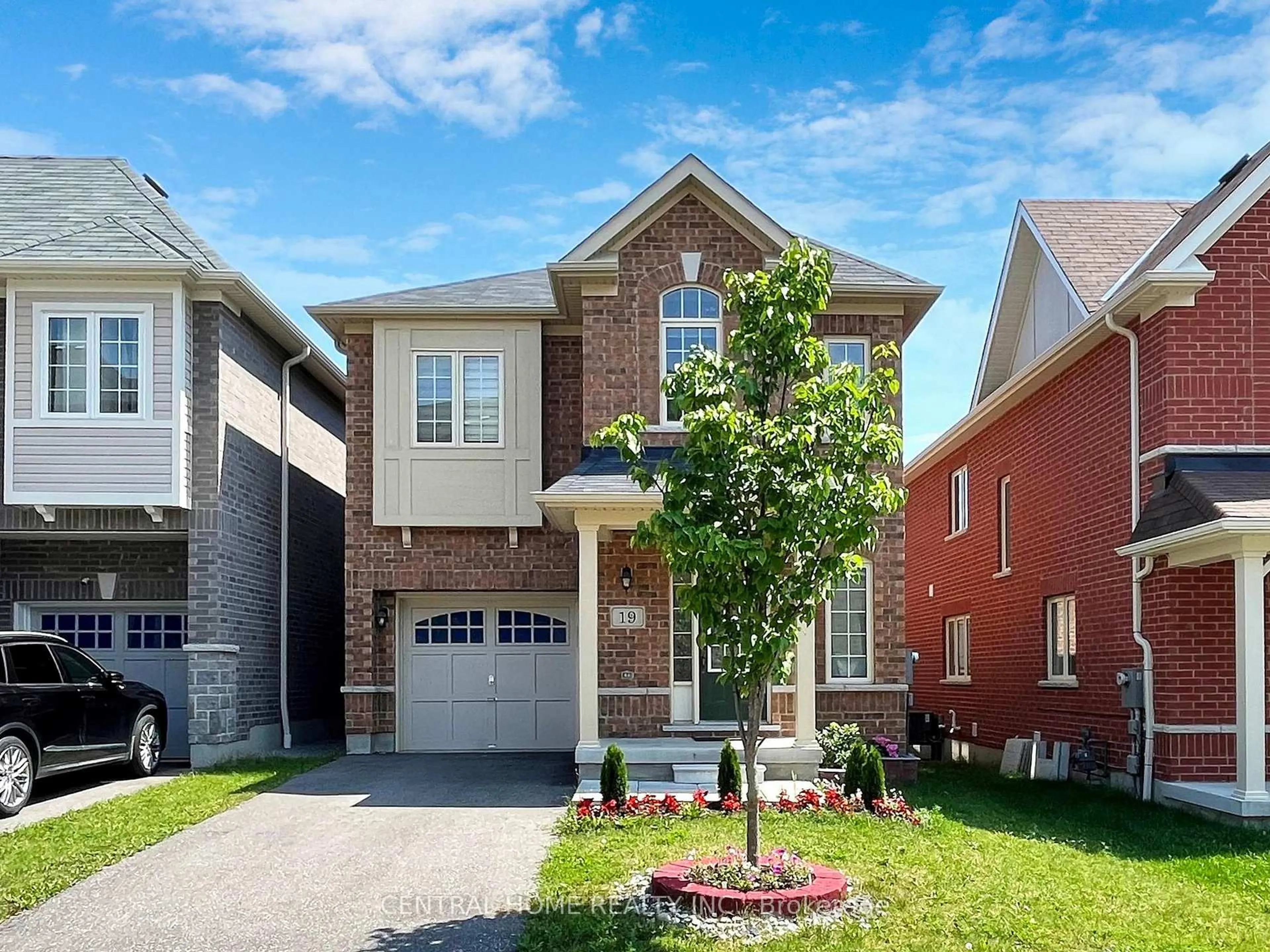 Home with brick exterior material, street for 19 Camilleri Rd, Ajax Ontario L1Z 0T2