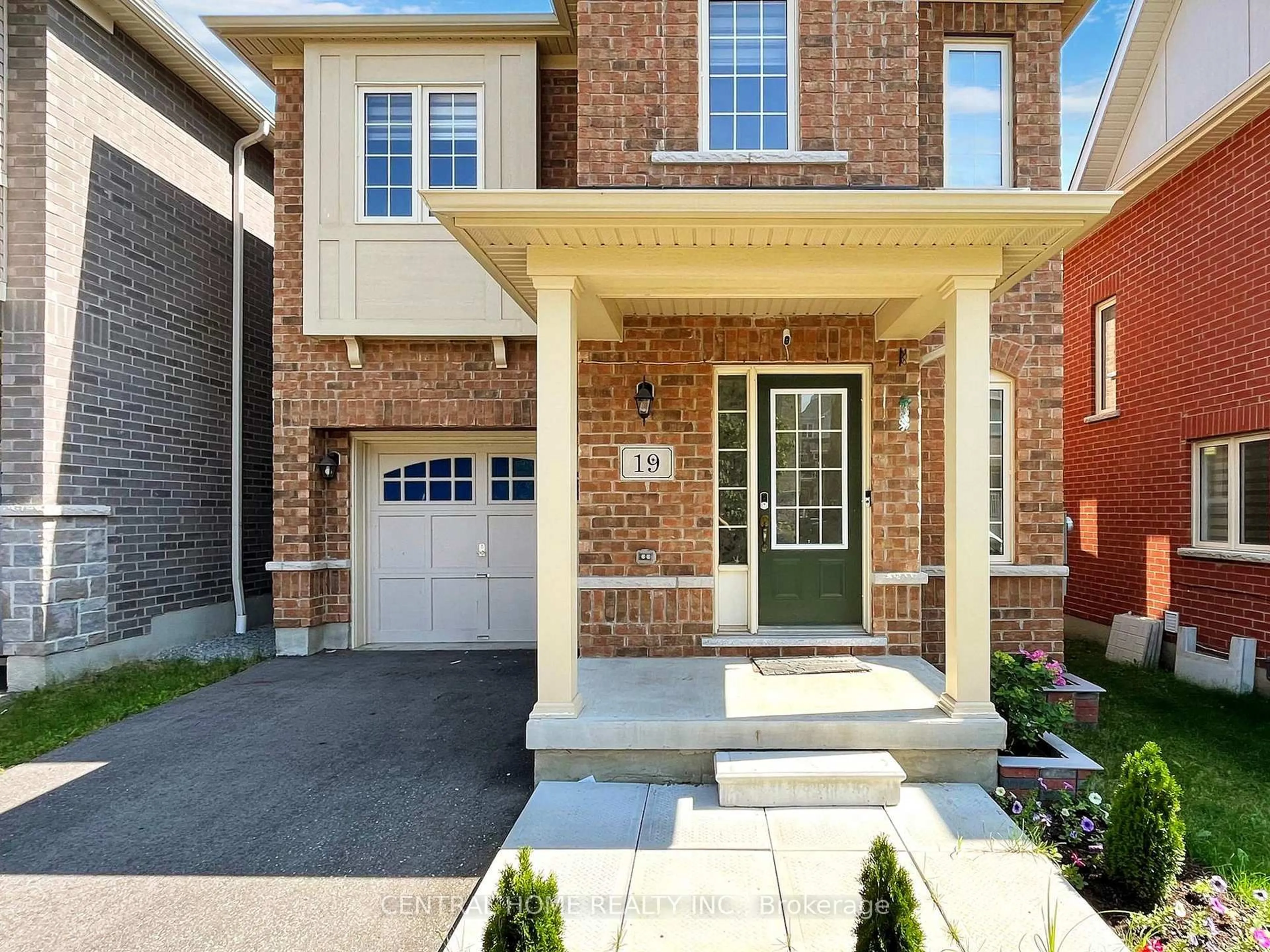 Home with brick exterior material, street for 19 Camilleri Rd, Ajax Ontario L1Z 0T2