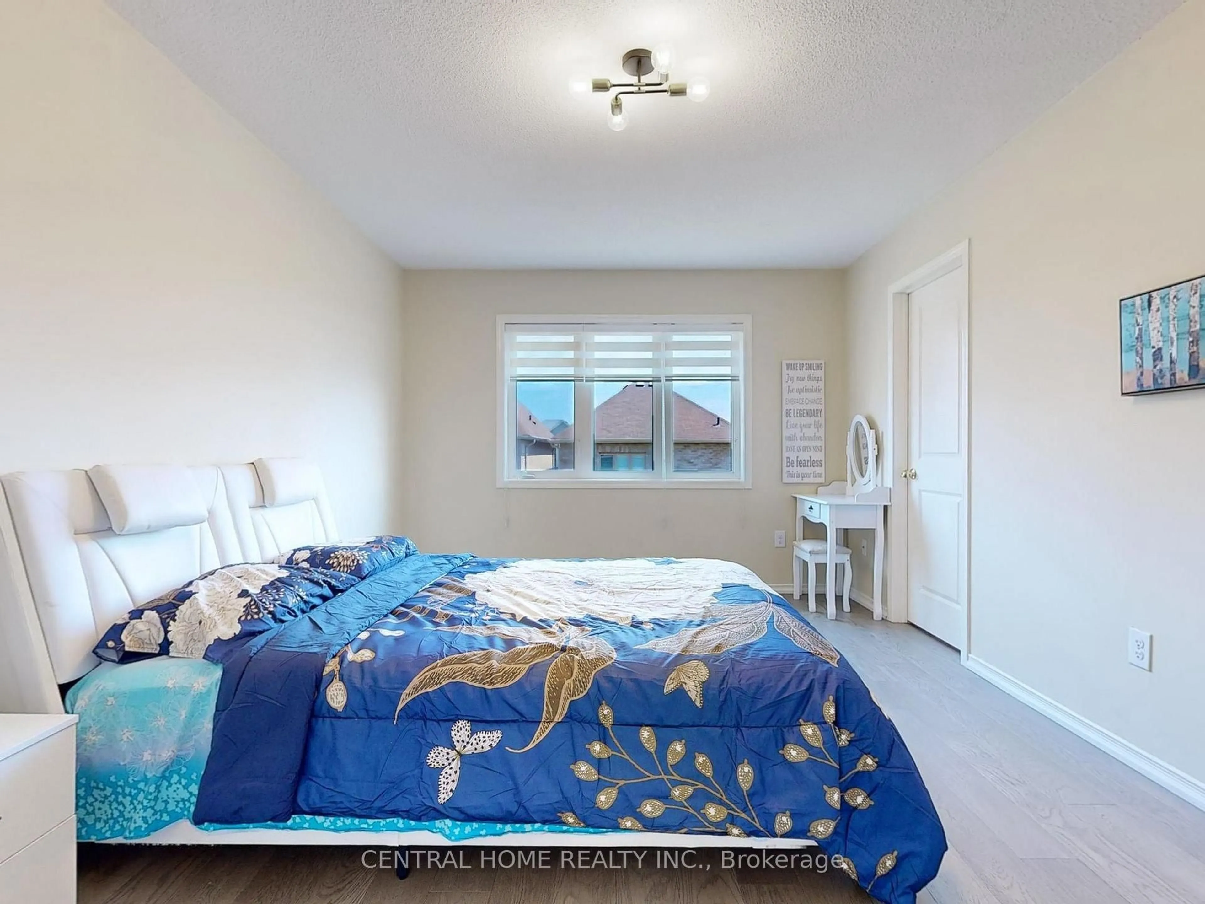Bedroom with bed, unknown for 19 Camilleri Rd, Ajax Ontario L1Z 0T2
