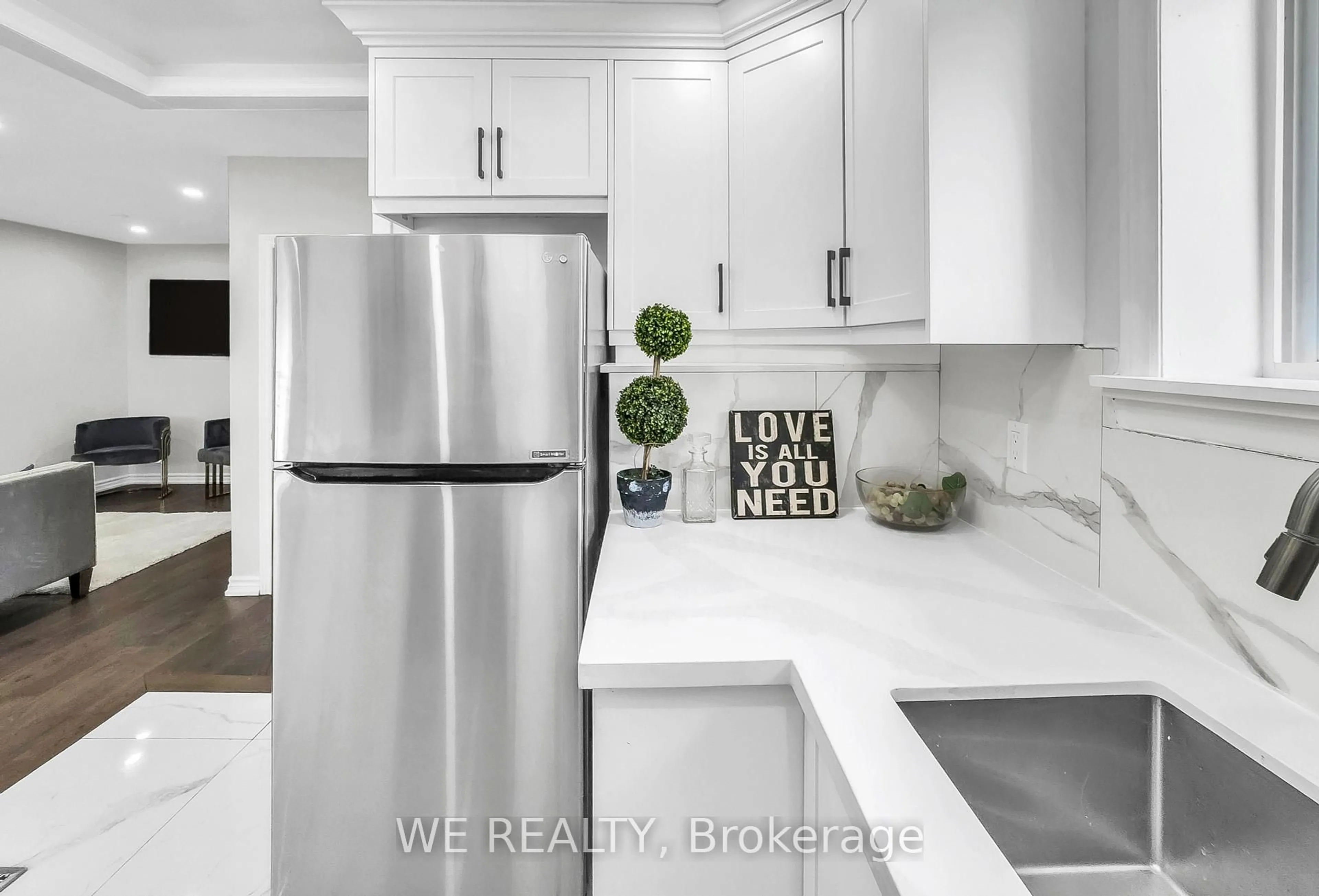 Open concept kitchen, unknown for 62 Billingsgate Cres, Ajax Ontario L1S 2R9