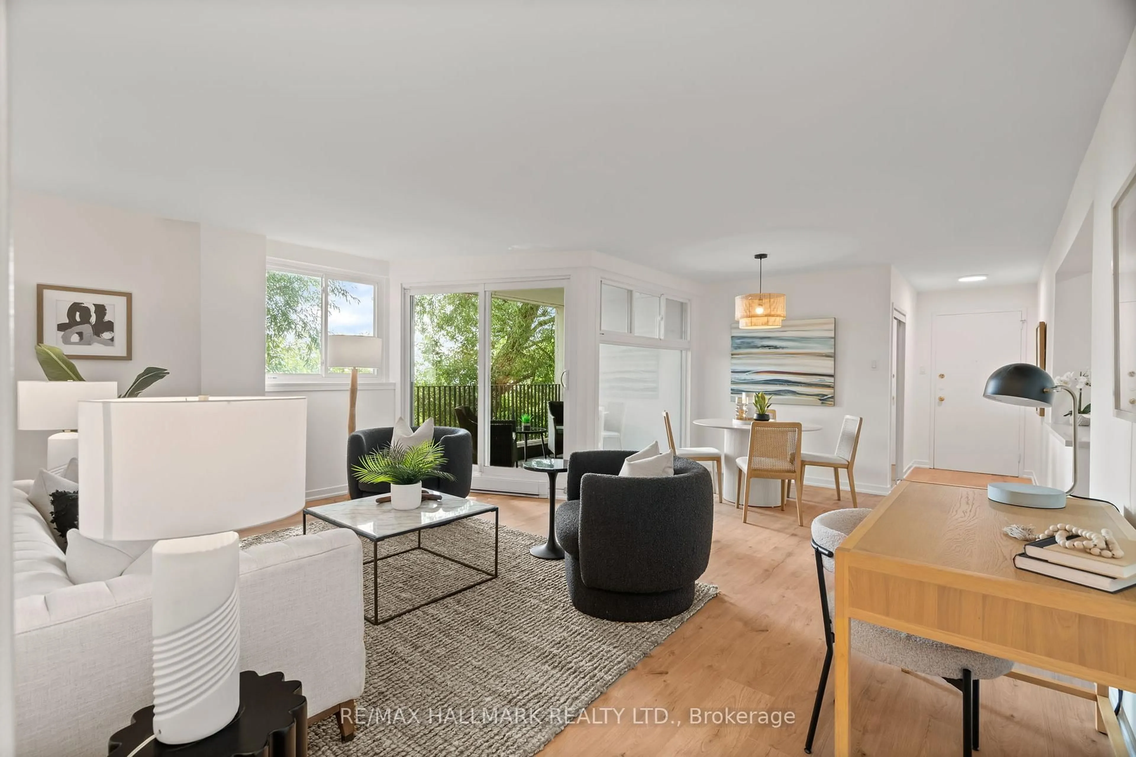 Living room with furniture, unknown for 2 Nursewood Rd #6, Toronto Ontario M4E 3R8