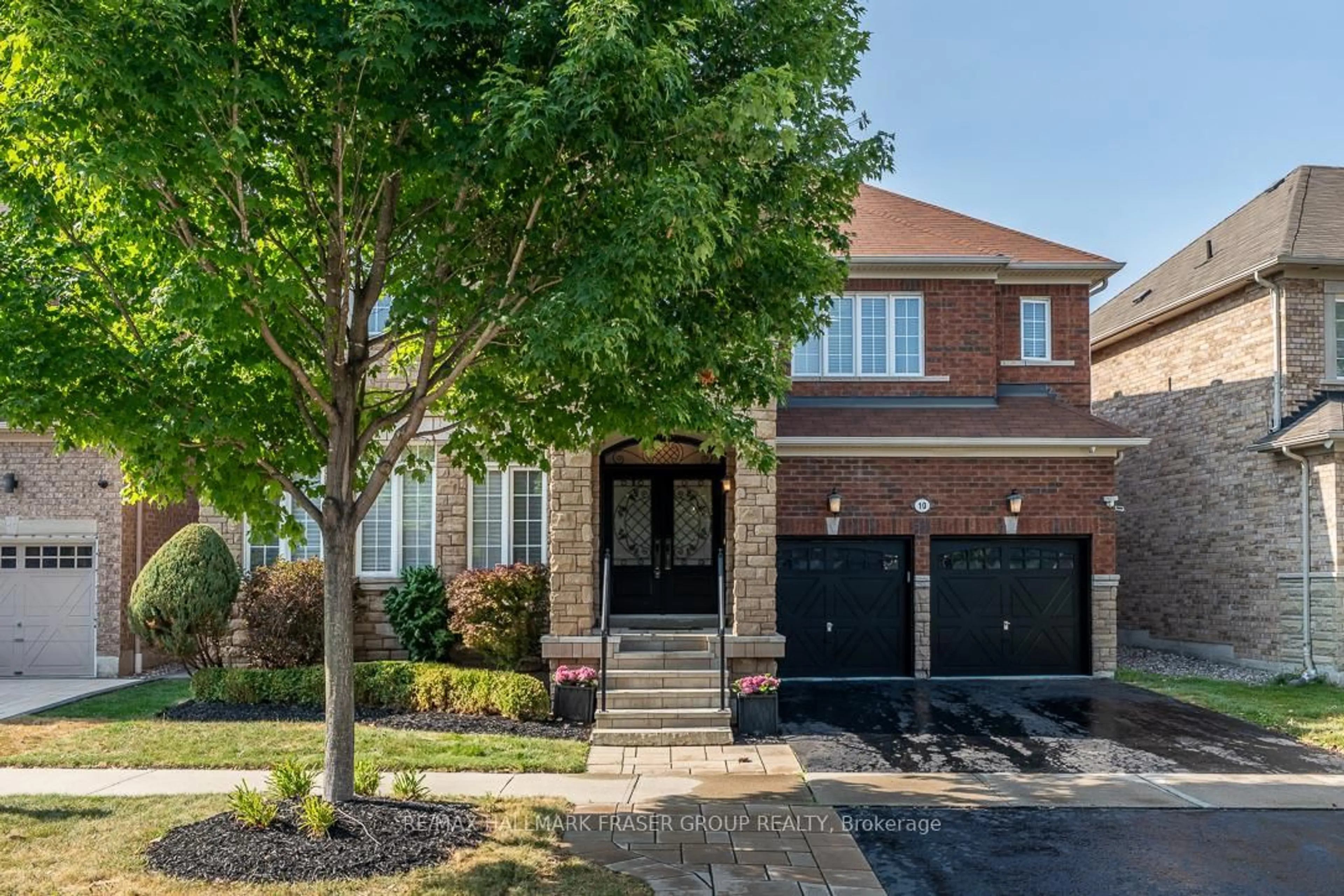 Home with brick exterior material, street for 10 Weston Cres, Ajax Ontario L1T 0C7