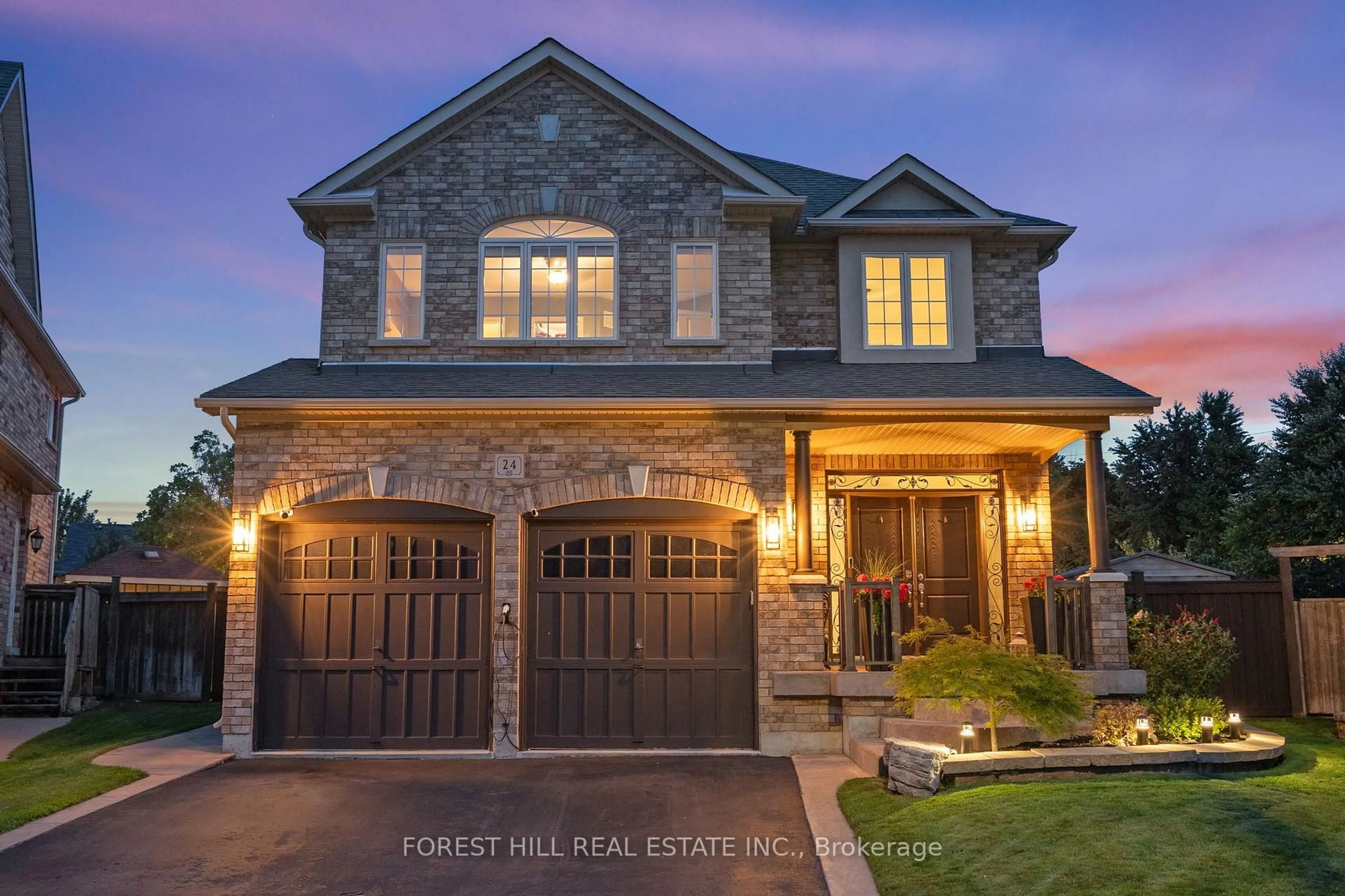 Home with brick exterior material, street for 24 Vesna Crt, Clarington Ontario L1C 0C7
