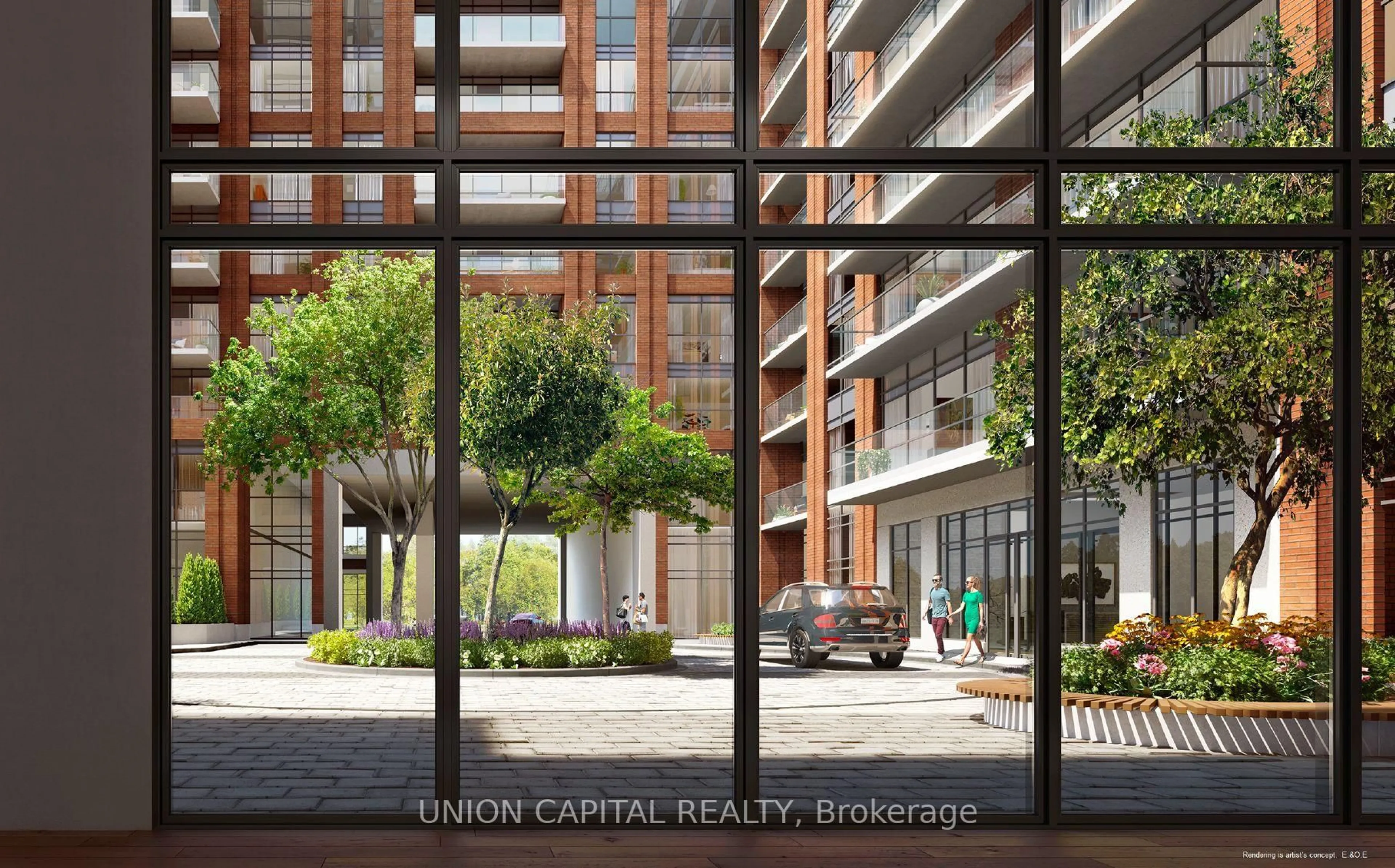 Indoor foyer for 3260 Sheppard Ave #910, Toronto Ontario M1T 3K3