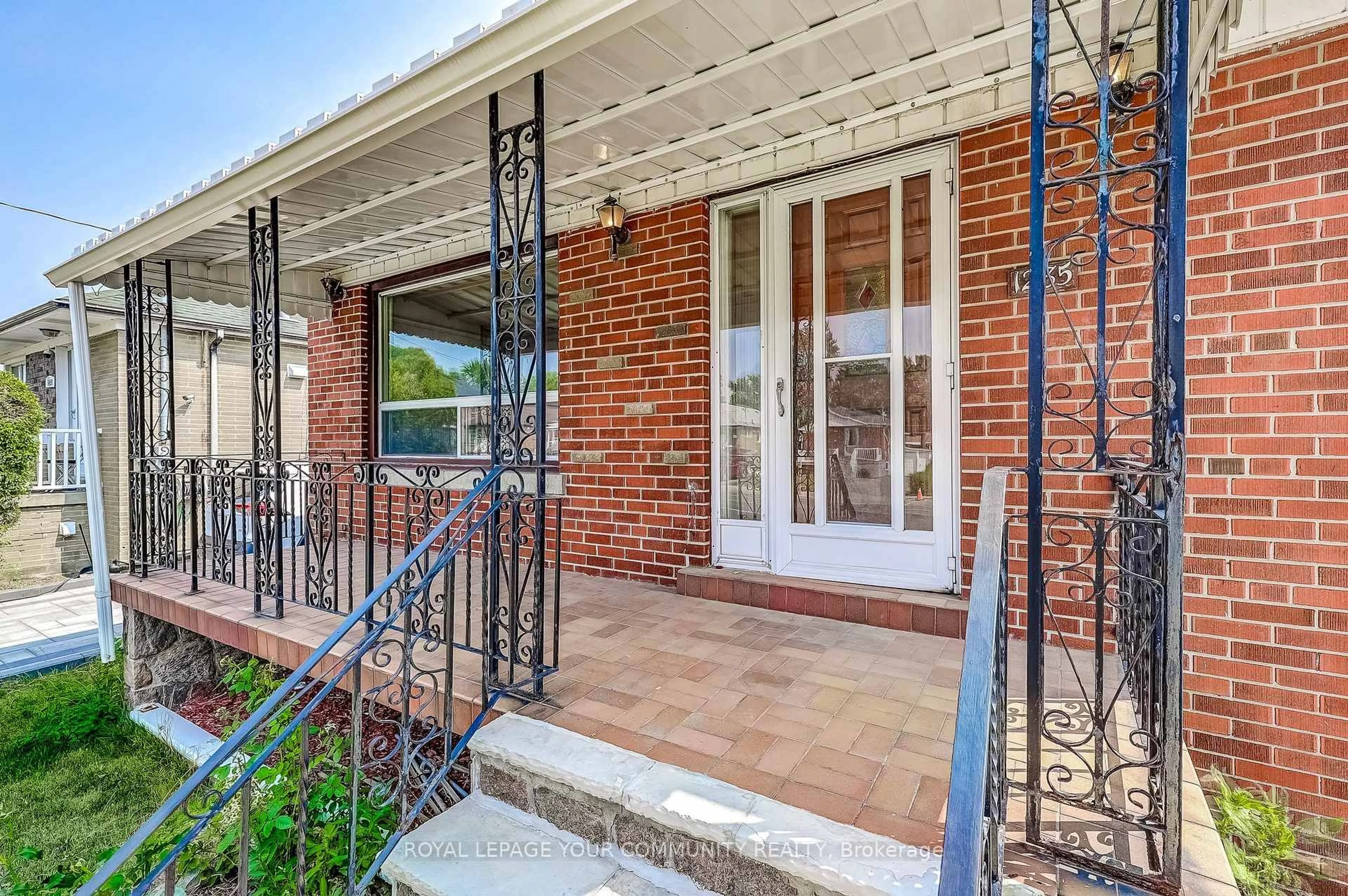 Home with brick exterior material, street for 1285 PHARMACY Ave, Toronto Ontario M1R 2J1