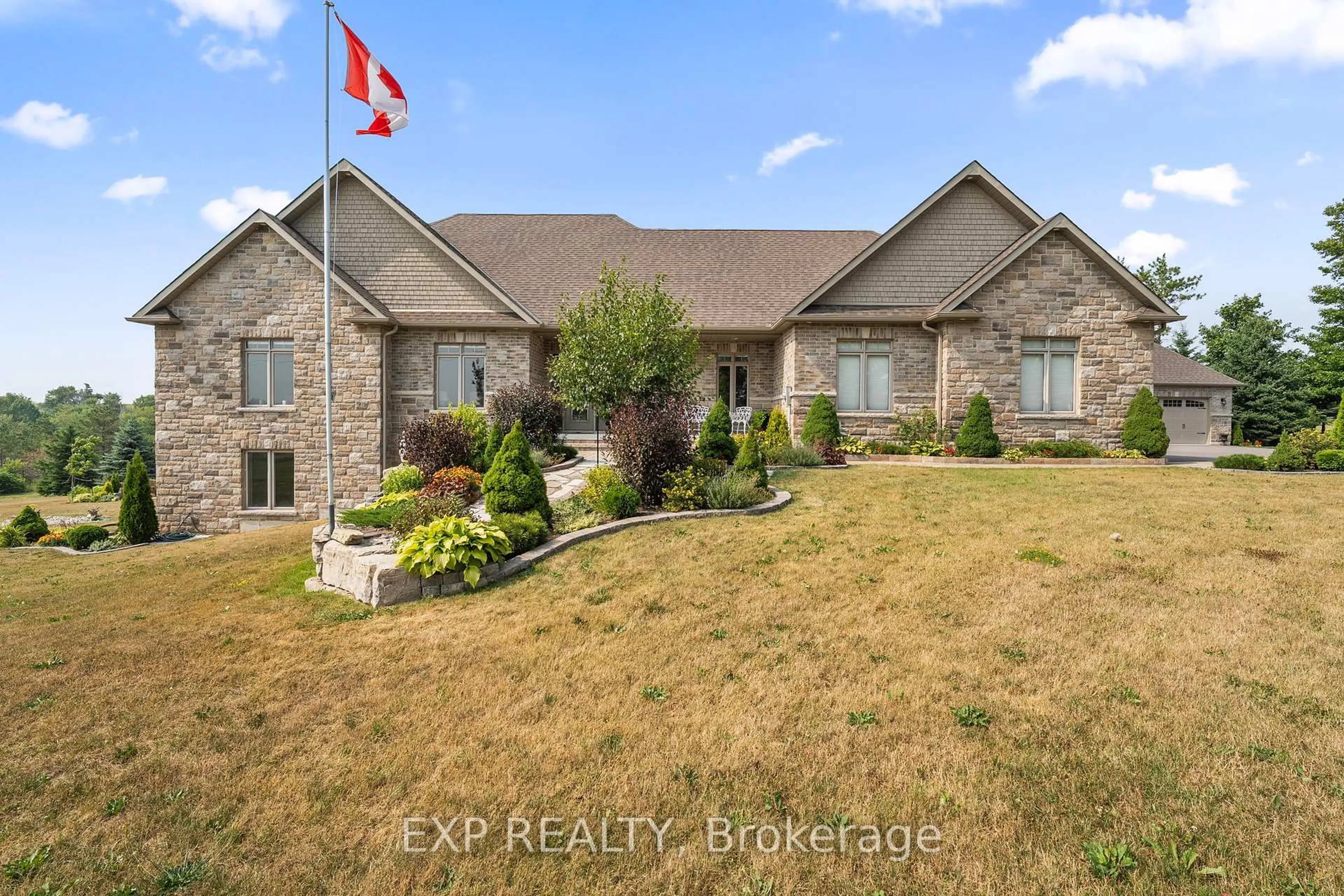 Home with brick exterior material, unknown for 1295 Saintfield Rd, Scugog Ontario L0C 1H0