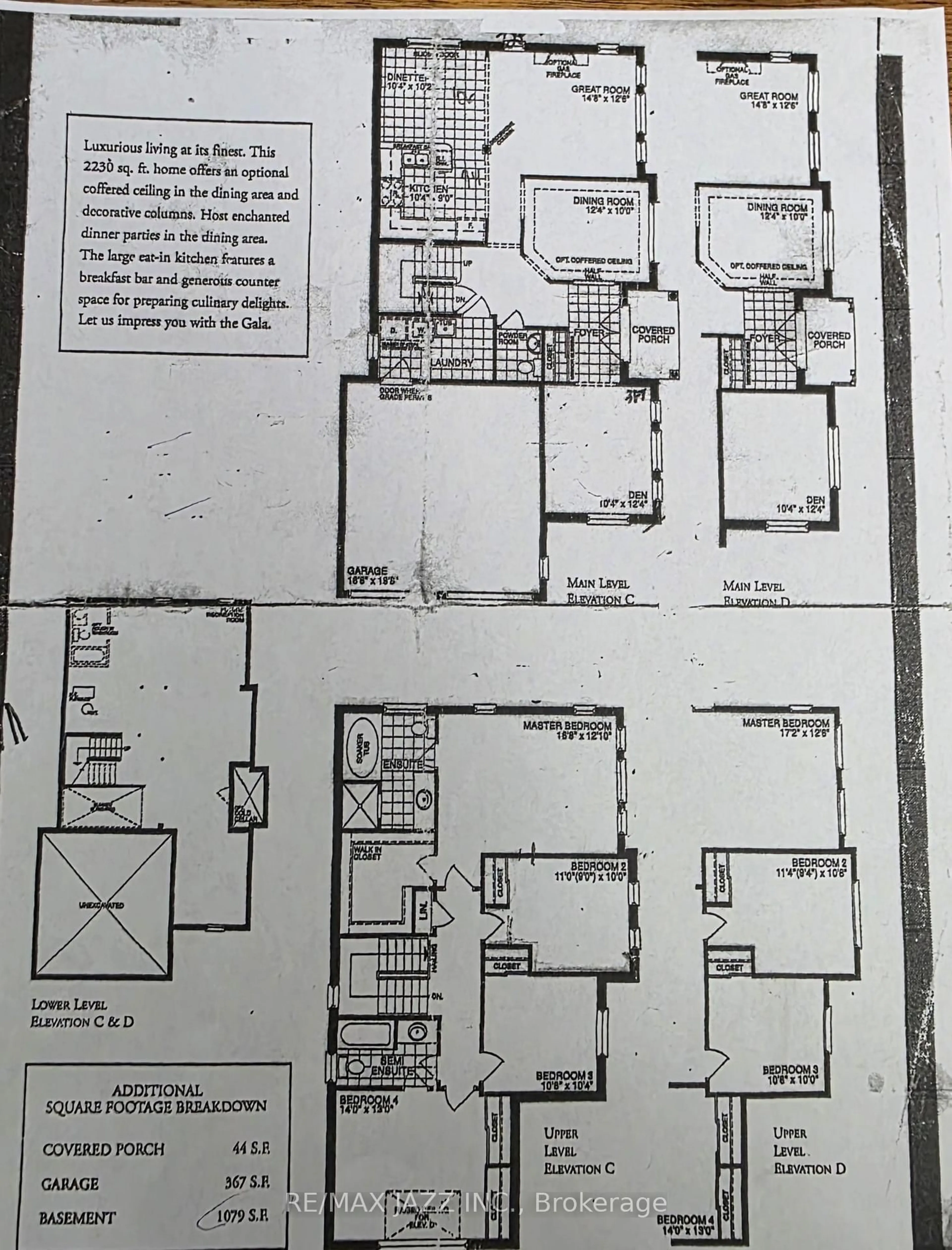 Floor plan for 2 Nicks St, Clarington Ontario L1C 5P3