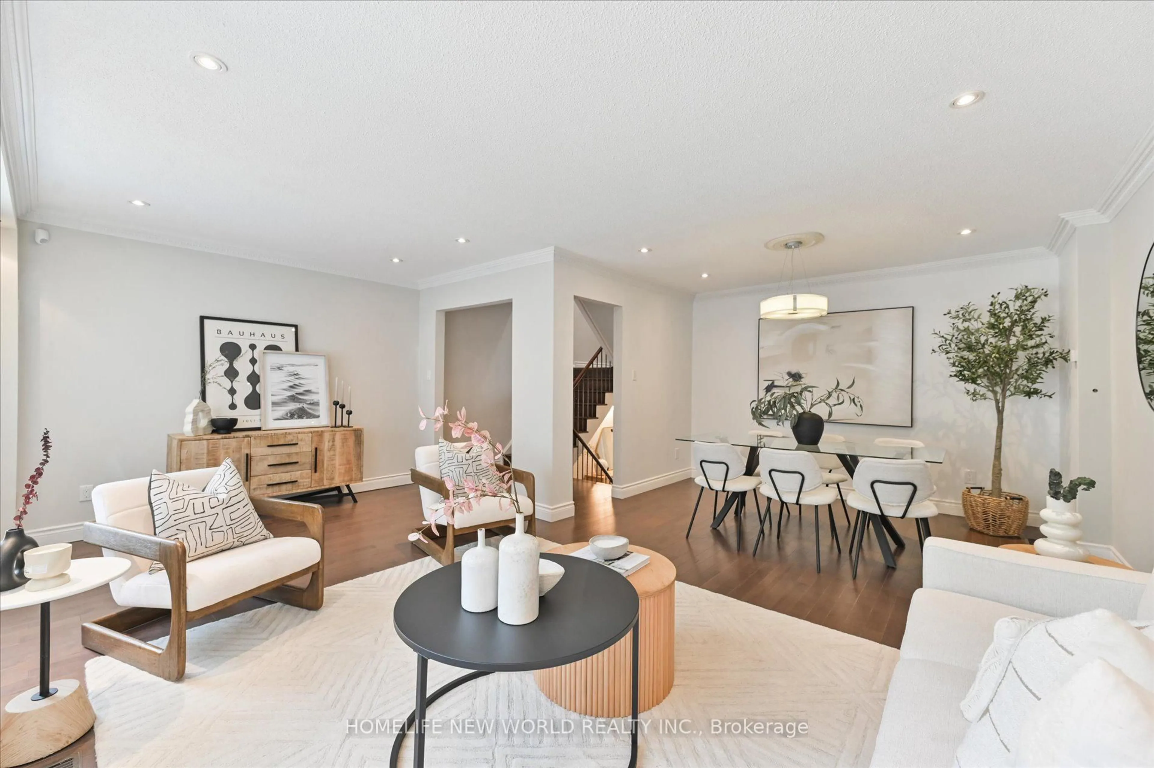 Living room with furniture, unknown for 62 Copperwood Sq, Toronto Ontario M1V 2C1