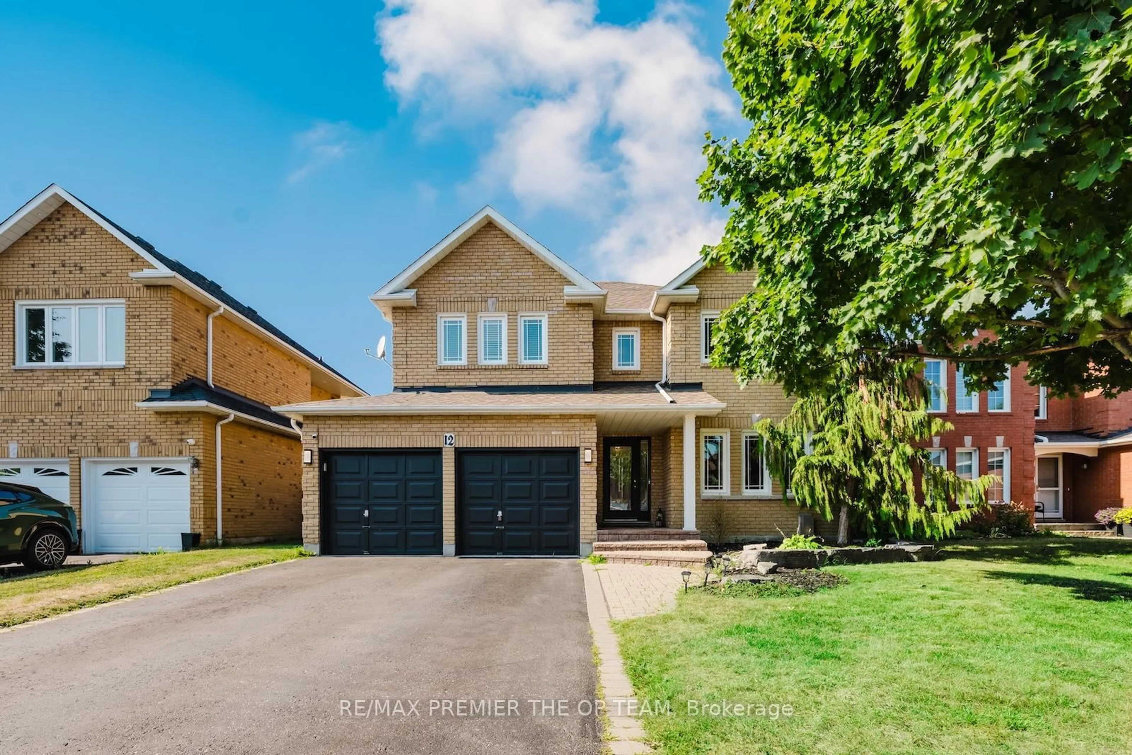 Home with brick exterior material, street for 12 Donald Wilson St, Whitby Ontario L1R 2H5