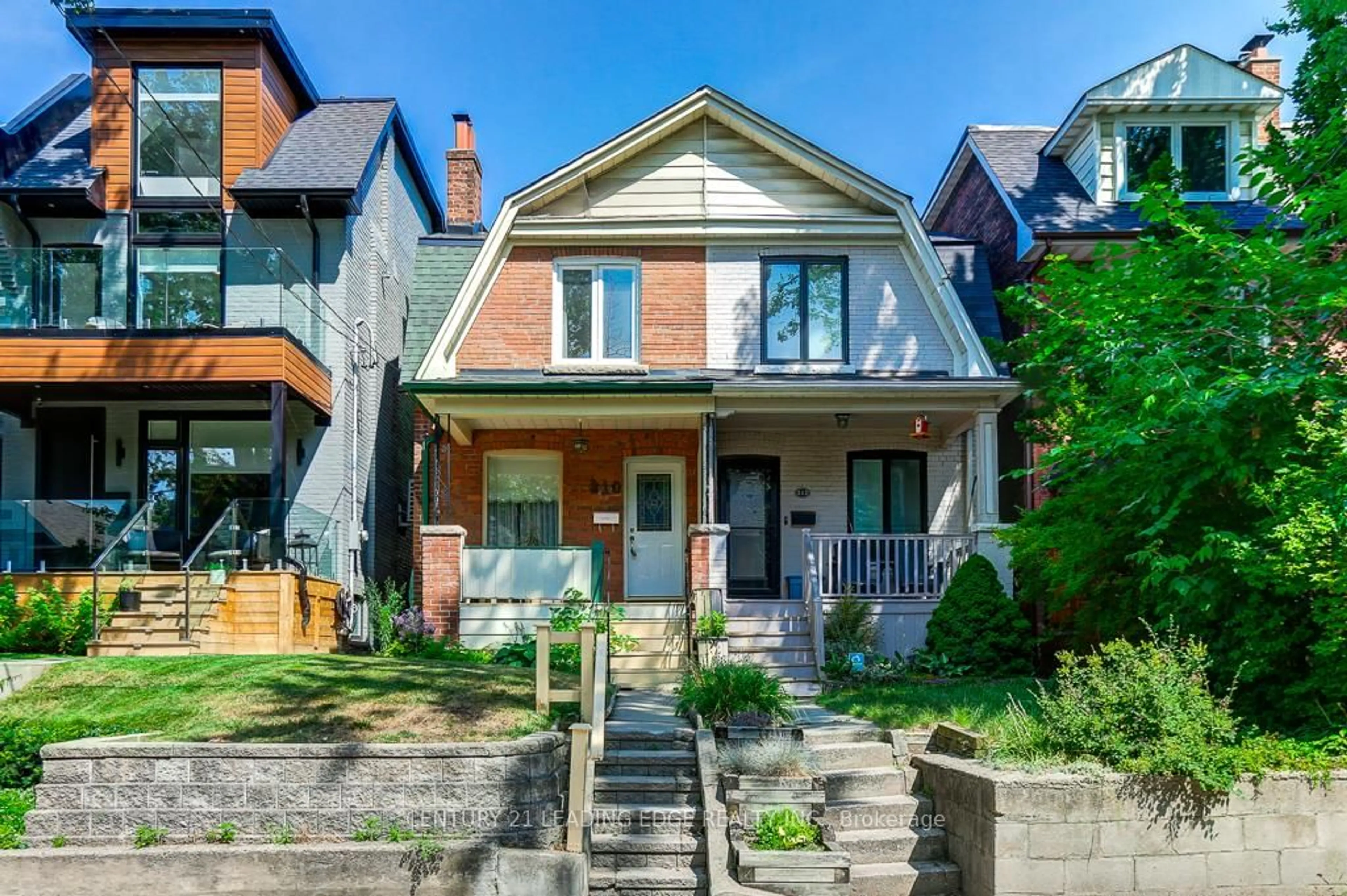 Home with brick exterior material, street for 210 WITHROW Ave, Toronto Ontario M4K 1C8