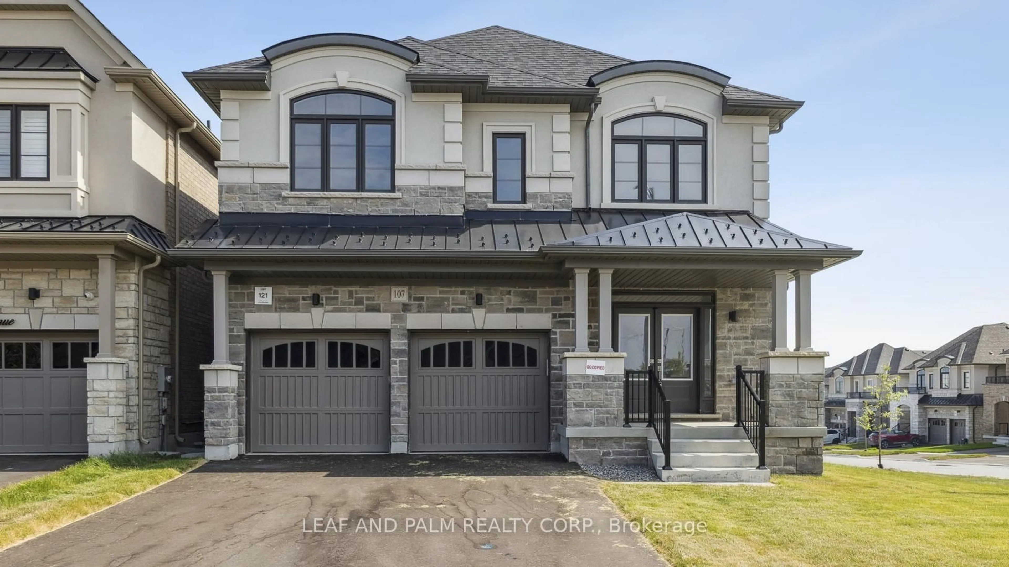 Home with brick exterior material, street for 107 Ed Ewert Ave, Clarington Ontario L1B 0W8
