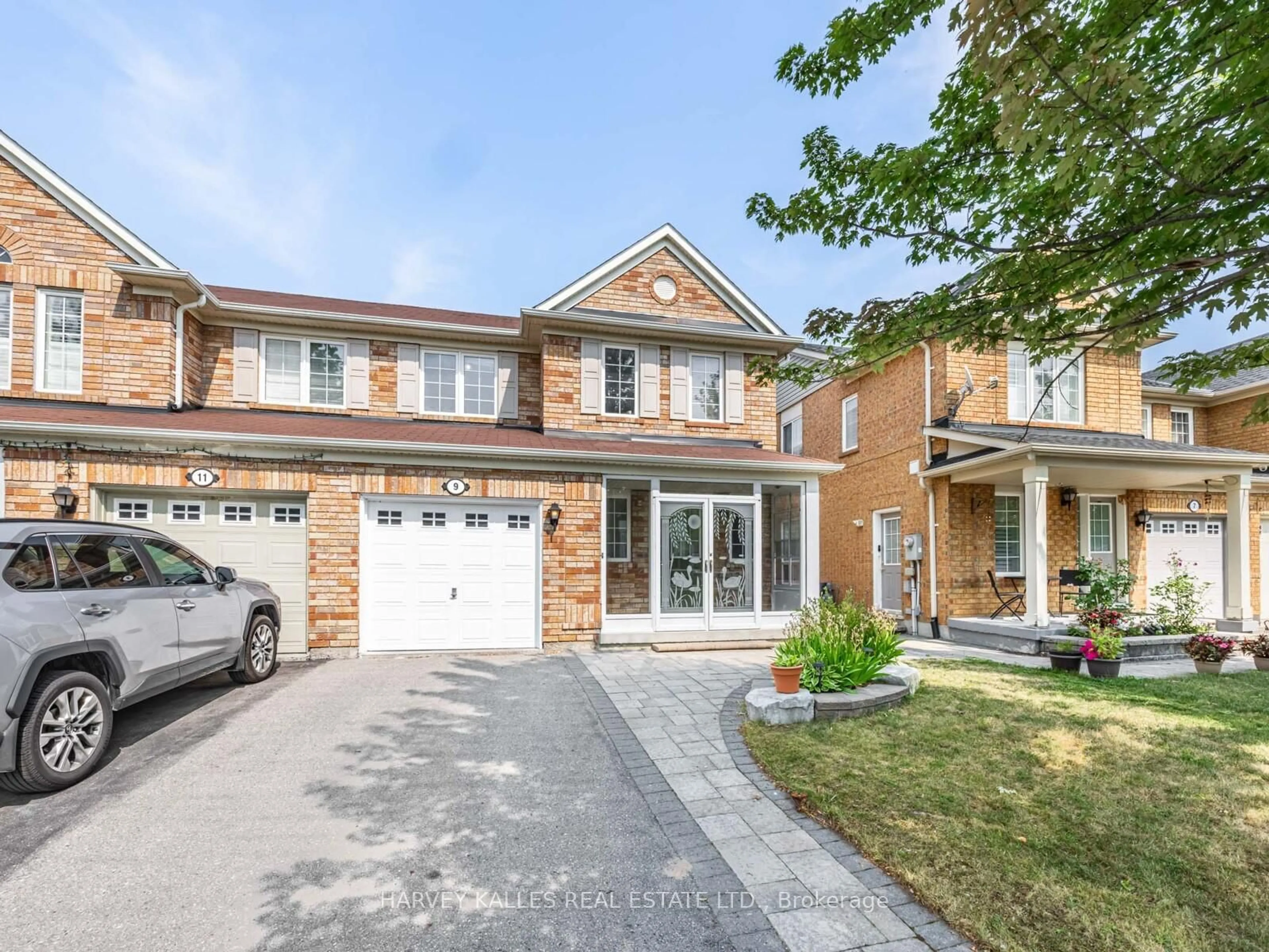 Home with brick exterior material, street for 9 Bobcat Terr, Toronto Ontario M1B 6G5
