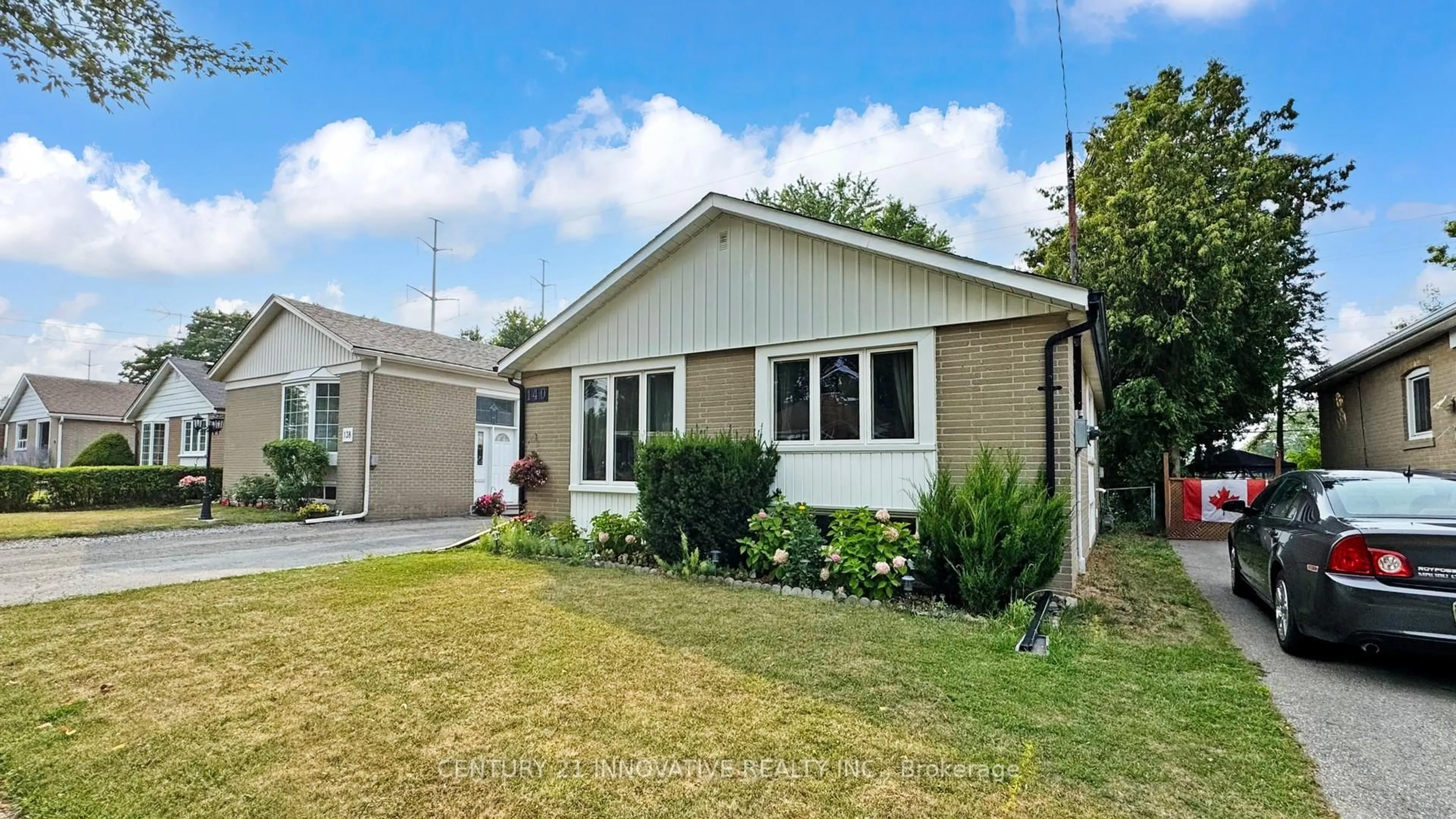Home with vinyl exterior material, street for 140 Benleigh Dr, Toronto Ontario M1H 1K3
