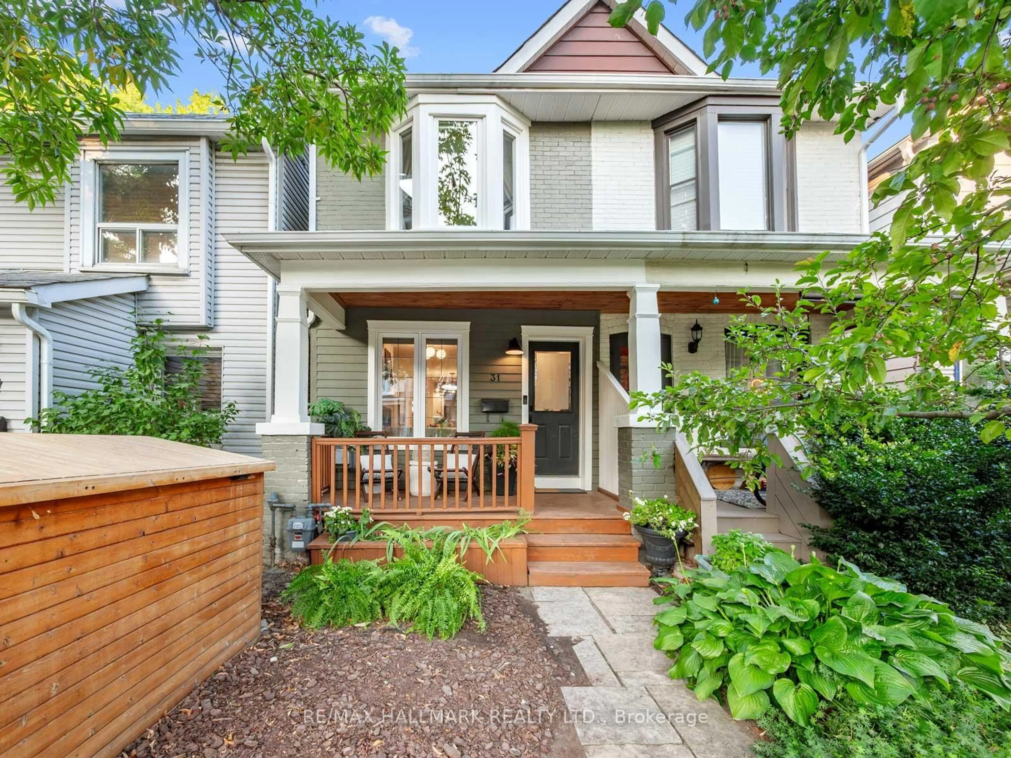 Home with brick exterior material, street for 31 Seymour Ave, Toronto Ontario M4J 3T3
