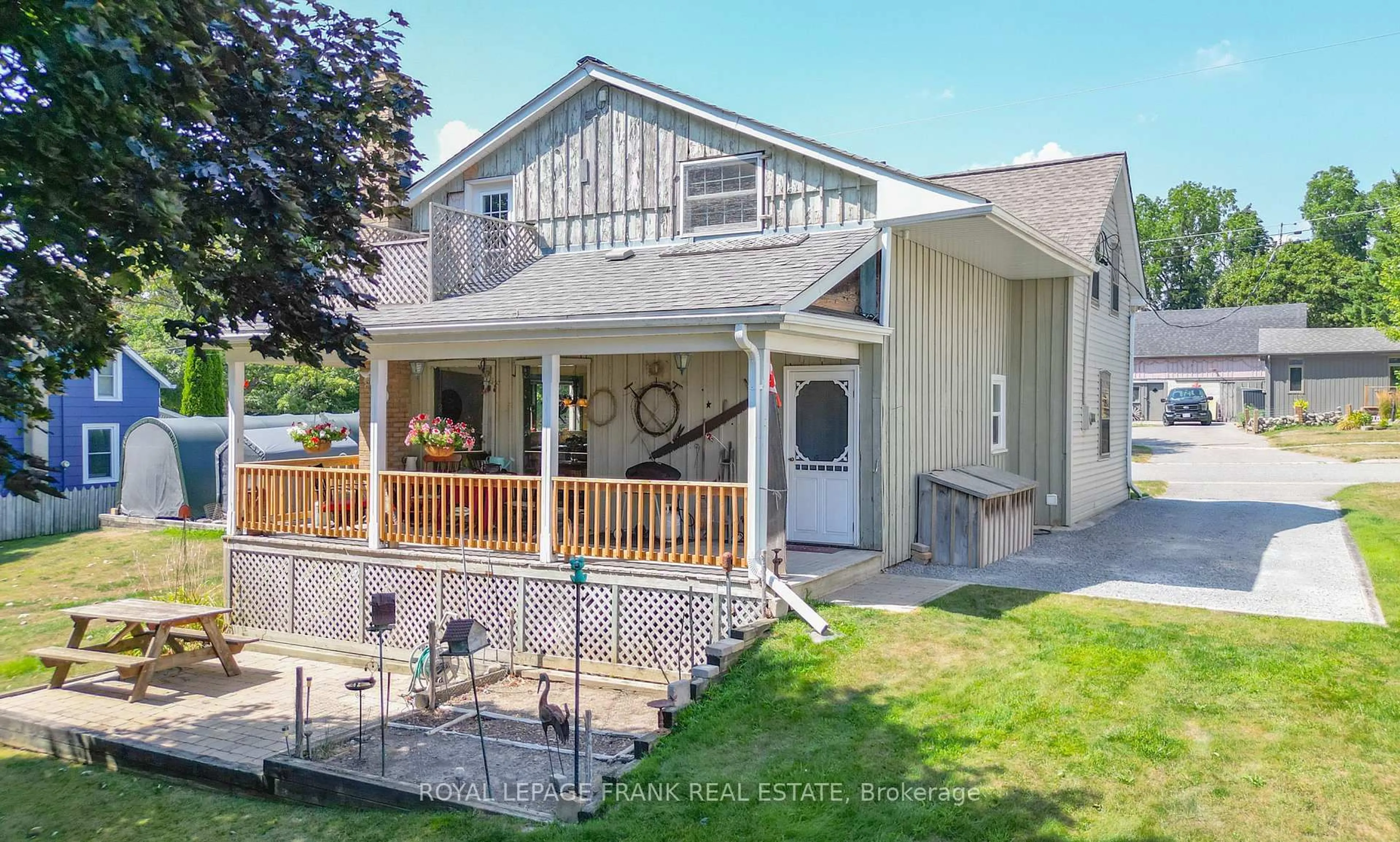 Home with vinyl exterior material, street for 1188 Cragg Rd, Scugog Ontario L0C 1B0