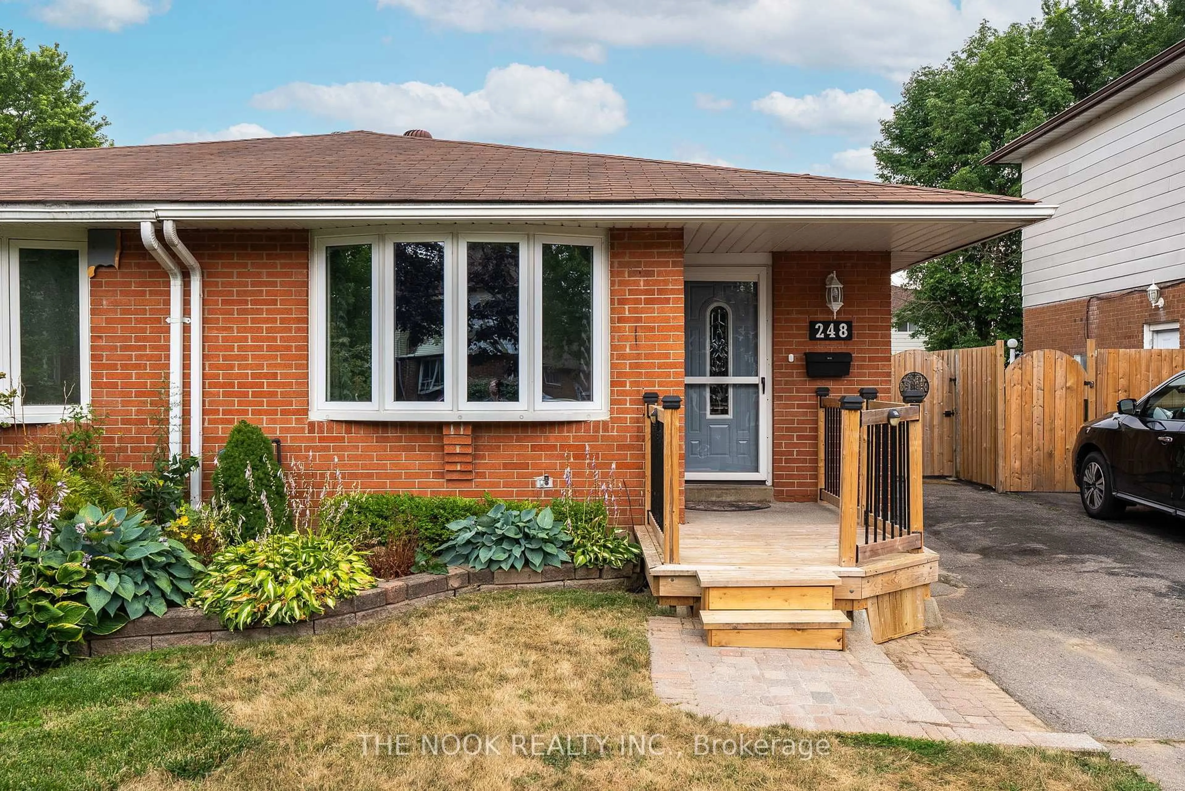 Home with brick exterior material, street for 248 Kinmount Cres, Oshawa Ontario L1J 3T7