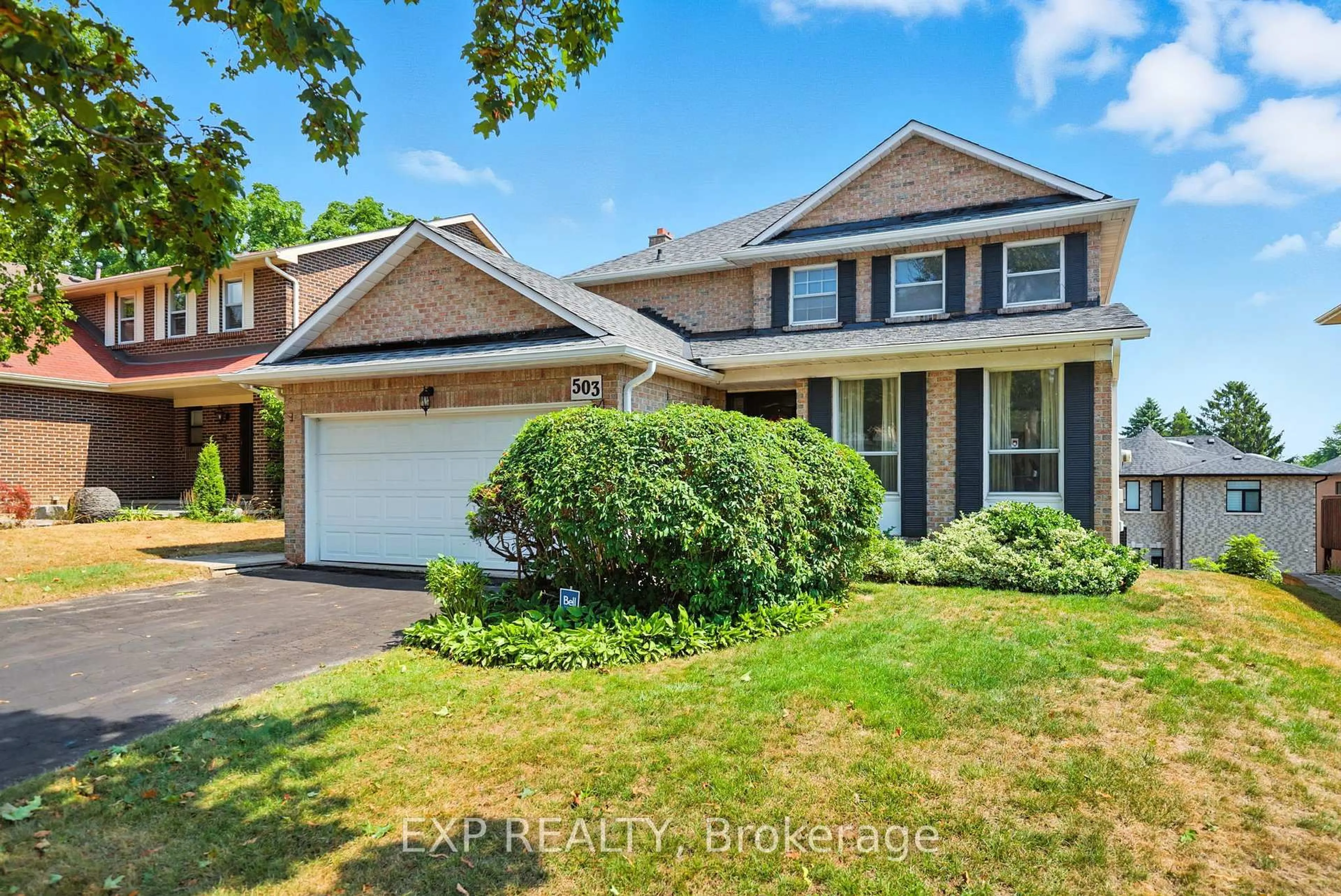 Home with vinyl exterior material, street for 503 Broadgreen St, Pickering Ontario L1W 3H6