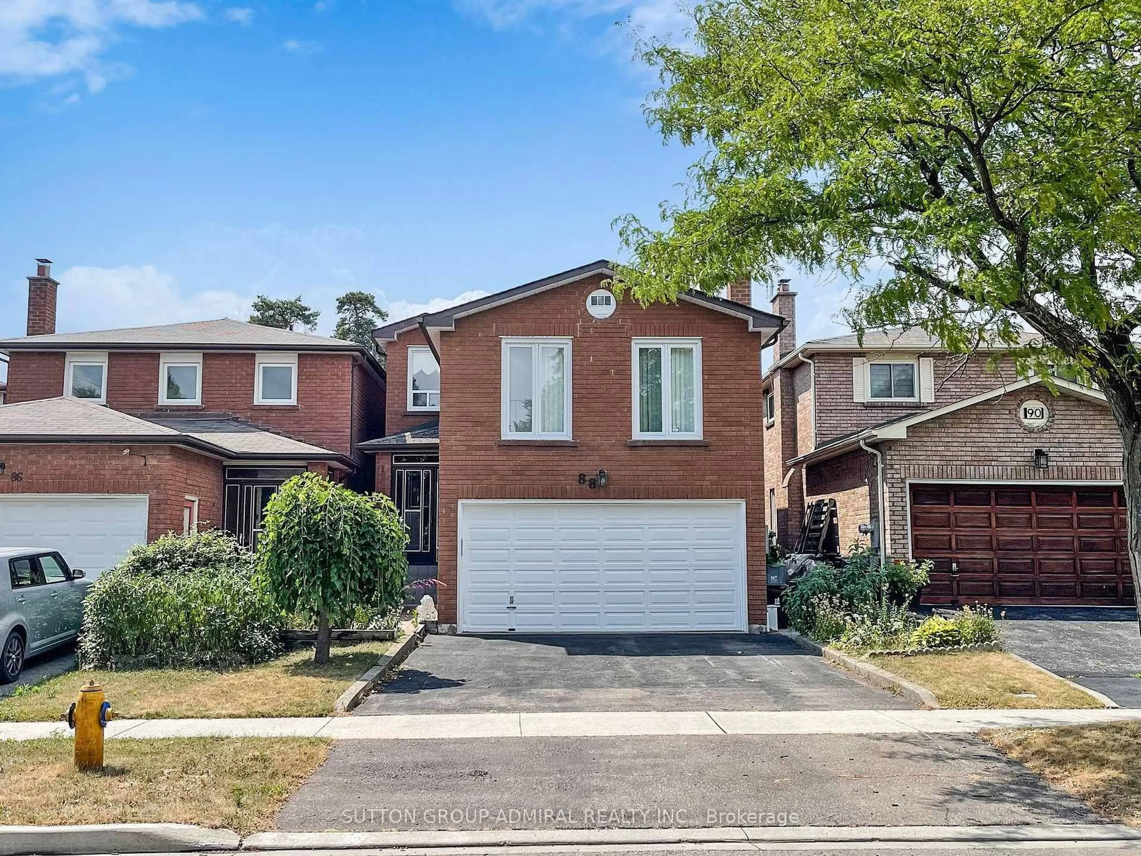 Home with brick exterior material, street for 88 Burnt Bark Dr, Toronto Ontario M1V 3J8