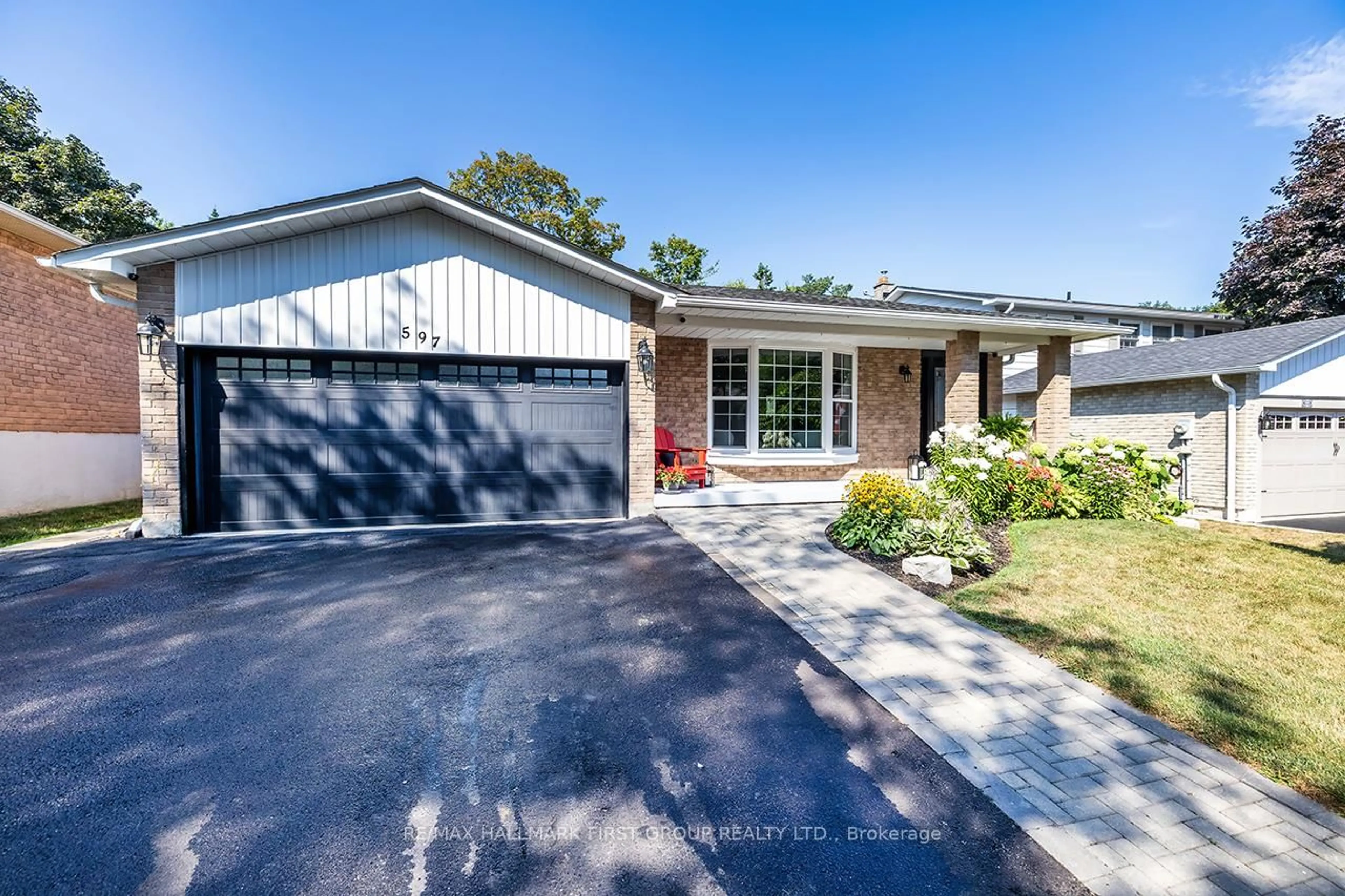 Home with brick exterior material, street for 597 Walsh Dr, Scugog Ontario L9L 1K6