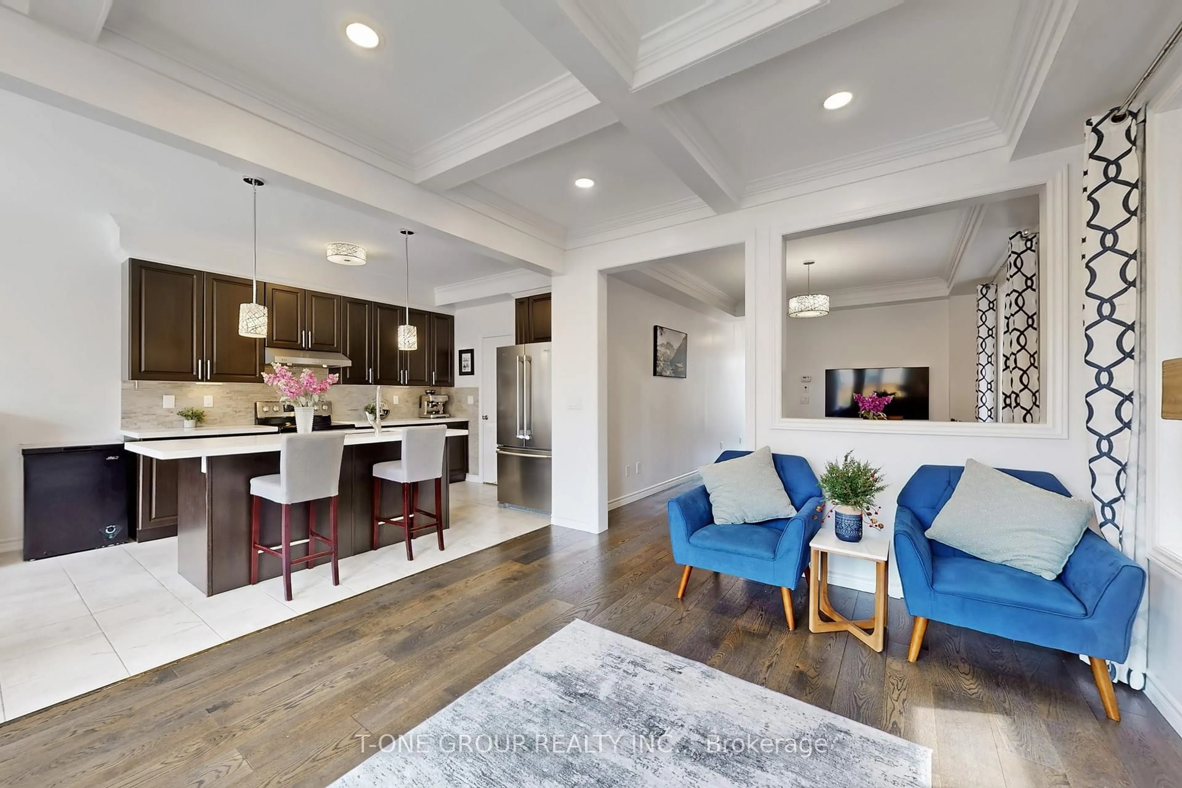 Open concept kitchen, unknown for 1243 Graham Clapp Ave, Oshawa Ontario L1K 0Y2