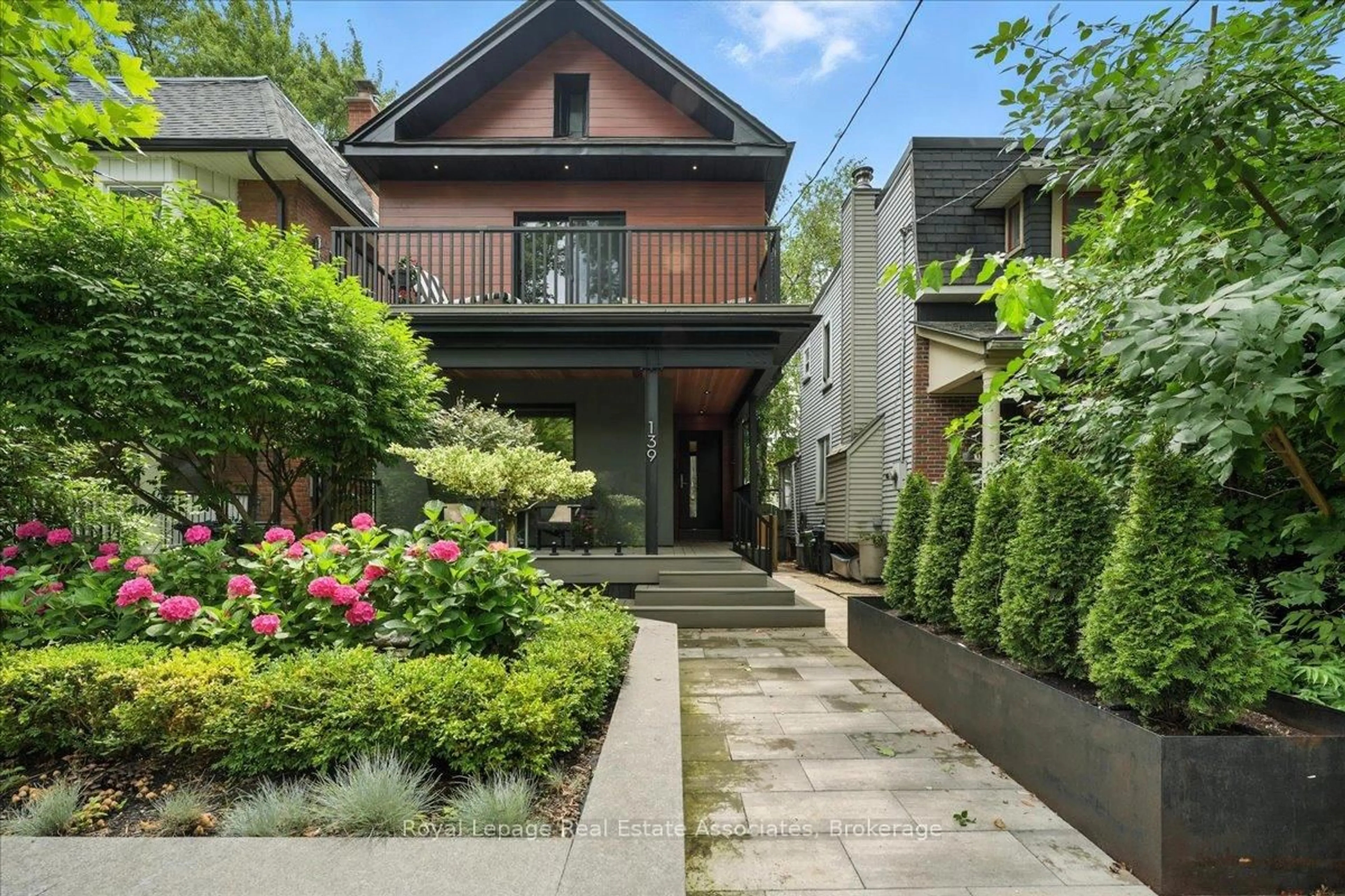 Home with brick exterior material, street for 139 Victor Ave, Toronto Ontario M4K 1A9