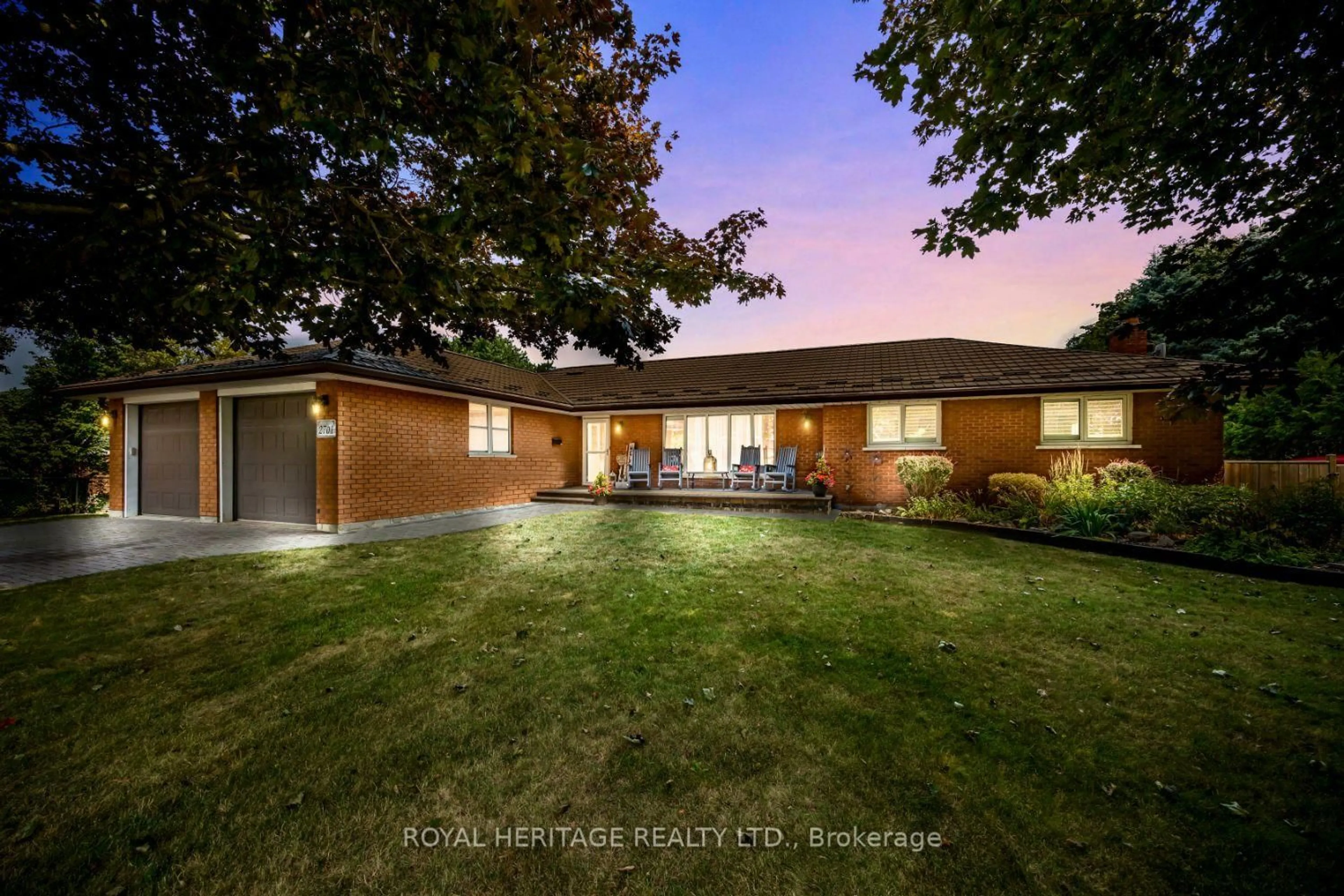 A pic from outside/outdoor area/front of a property/back of a property/a pic from drone, street for 2701 Darlington-Clarke Townline Rd, Clarington Ontario L0B 1M0