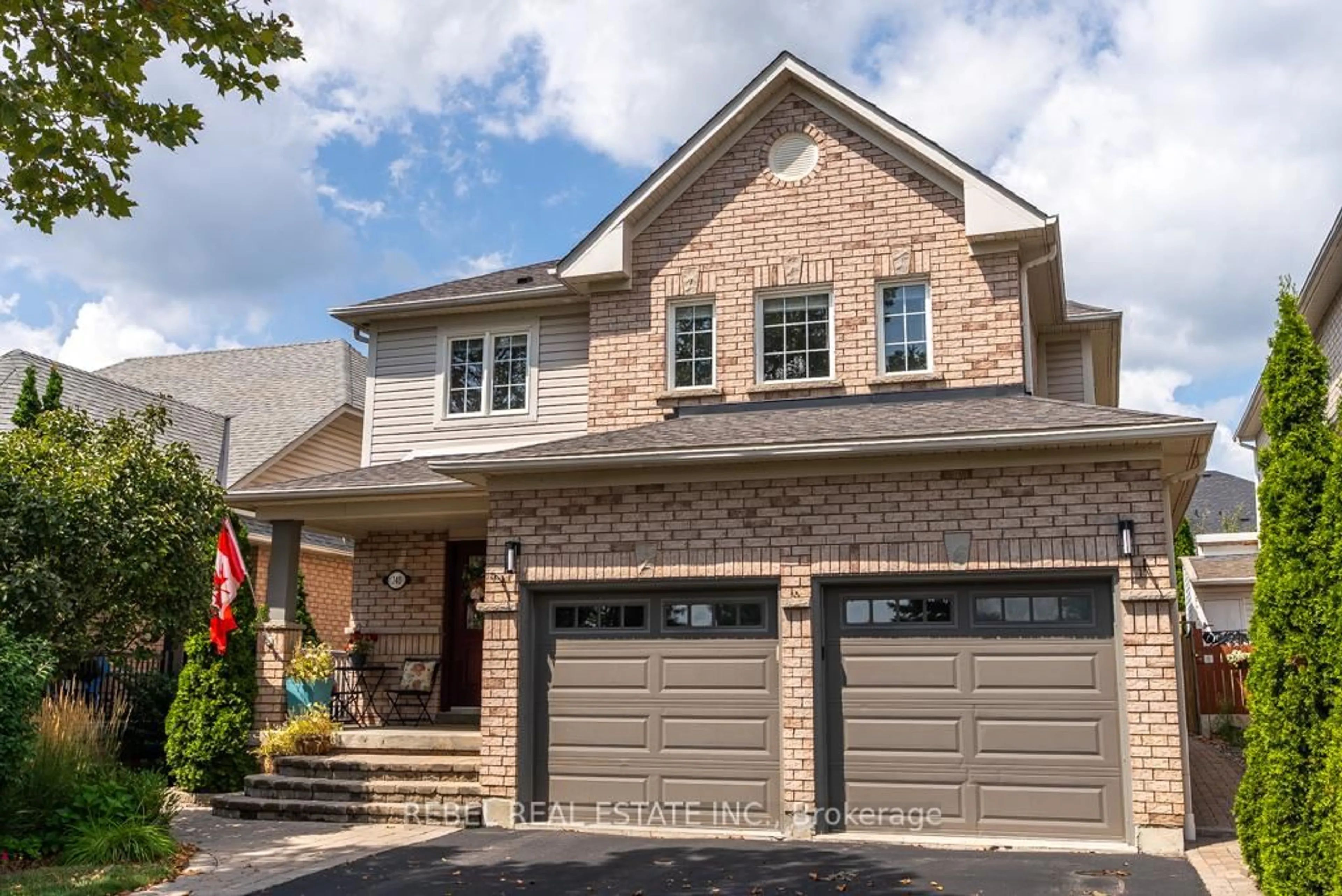 Home with brick exterior material, street for 140 Medland Ave, Whitby Ontario L1P 1W7
