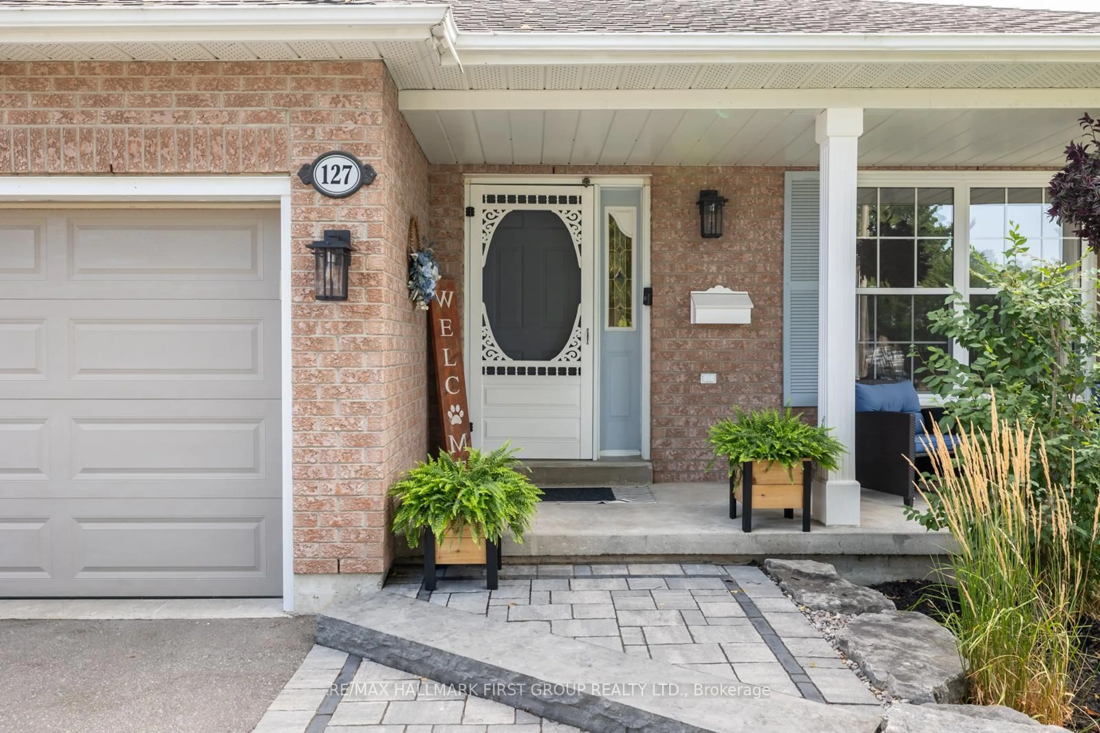 Home with brick exterior material, street for 127 Rhonda Blvd, Clarington Ontario L1C 4M9