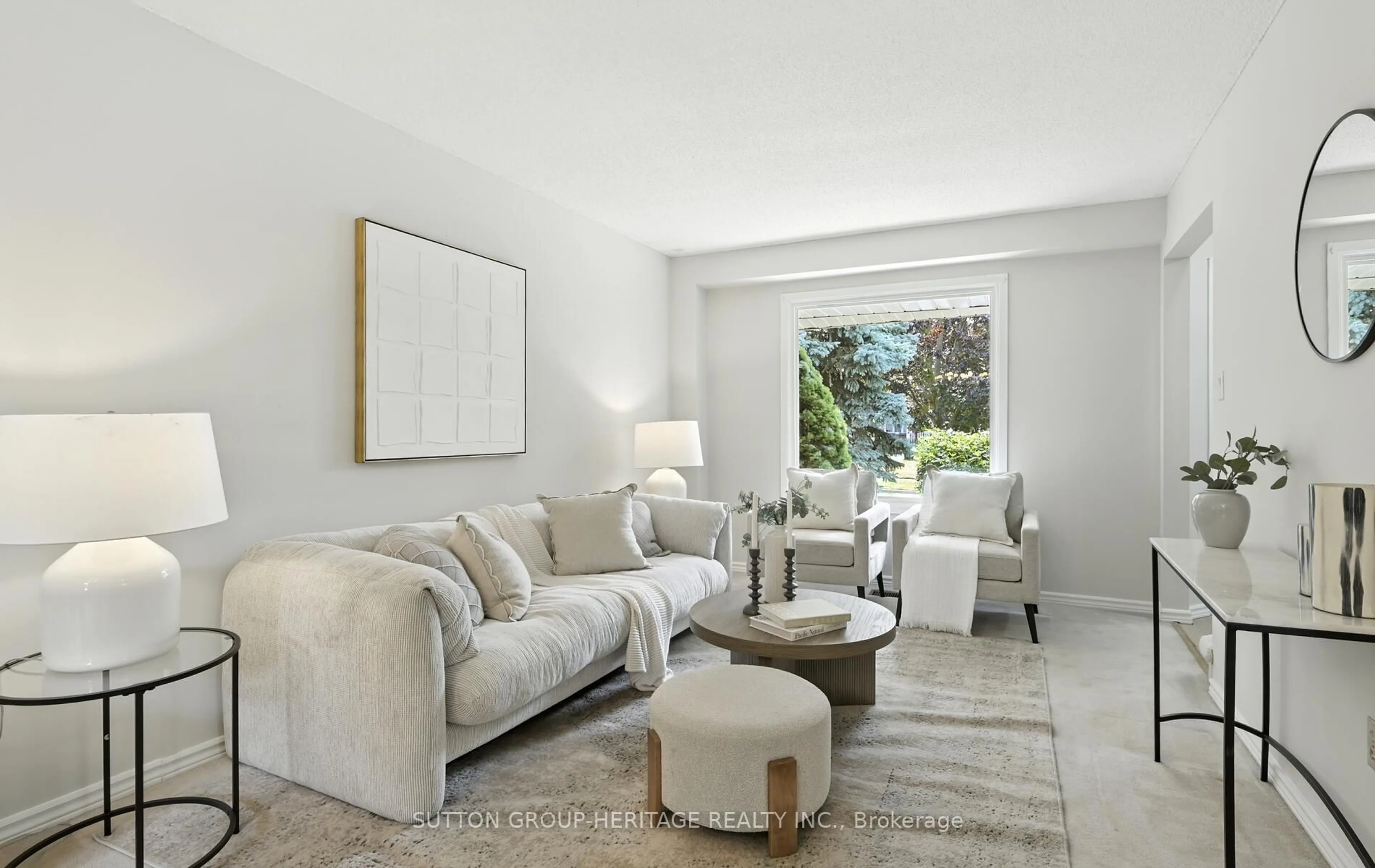 Living room with furniture, unknown for 10 Plowman Dr, Ajax Ontario L1S 6R6
