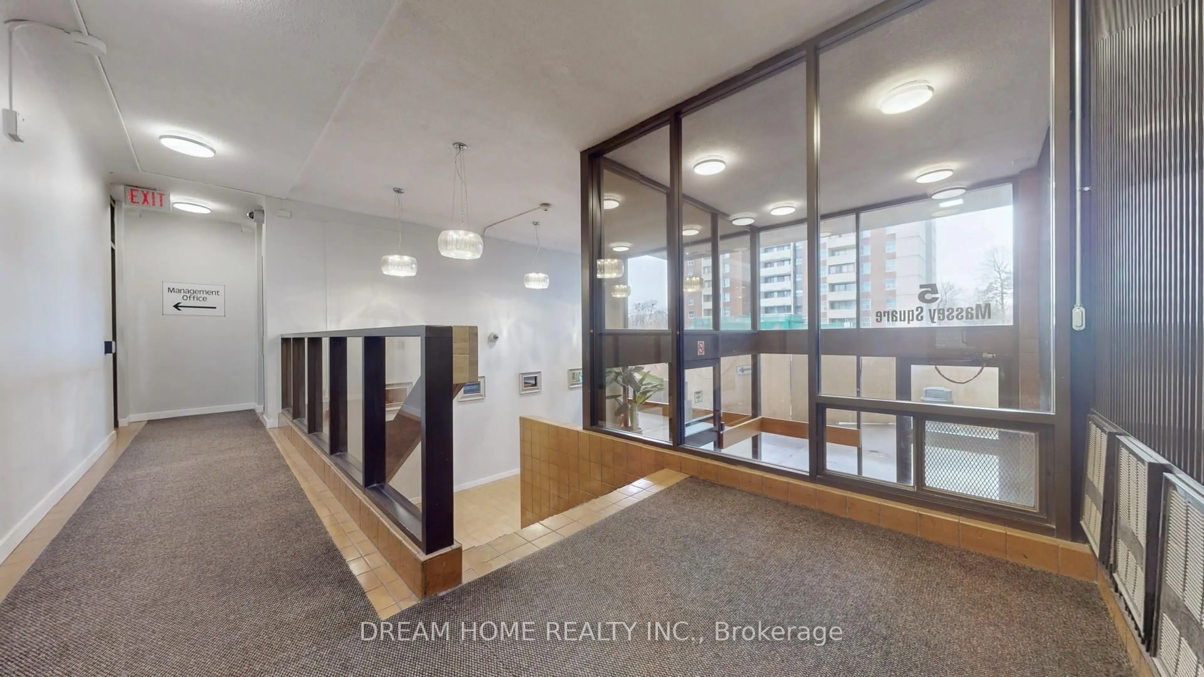Indoor foyer for 5 Massey Sq #1815, Toronto Ontario M4C 5L6