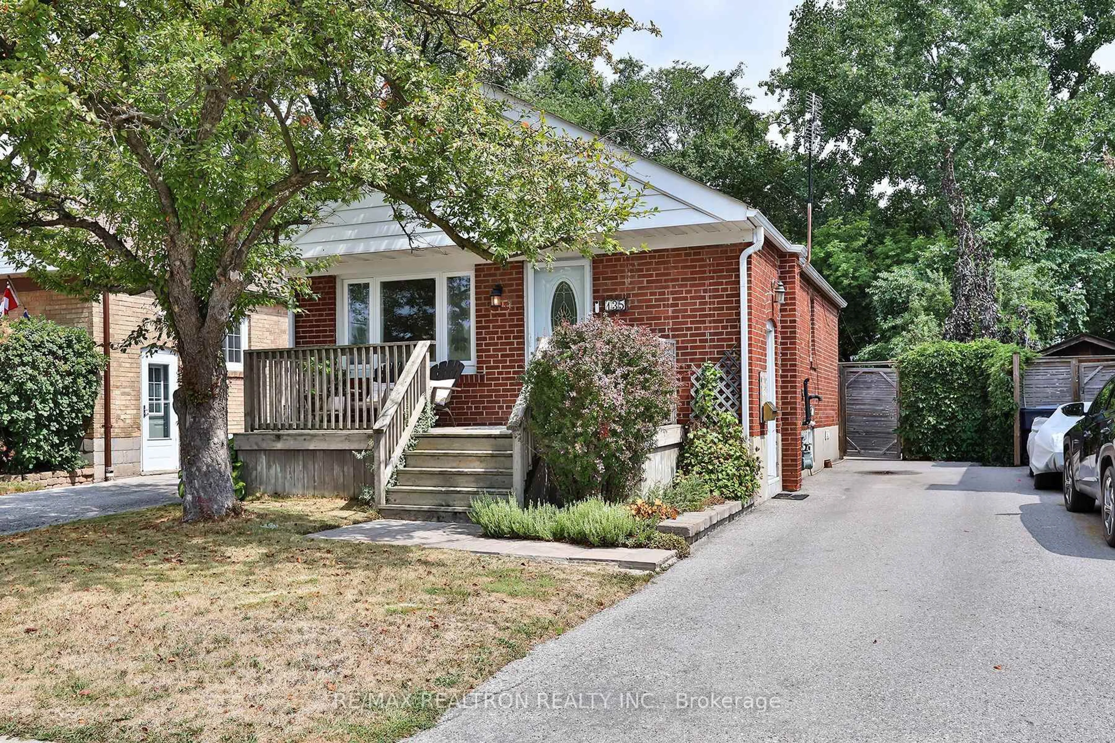 Home with brick exterior material, street for 135 Phillip Ave, Toronto Ontario M1N 3R6