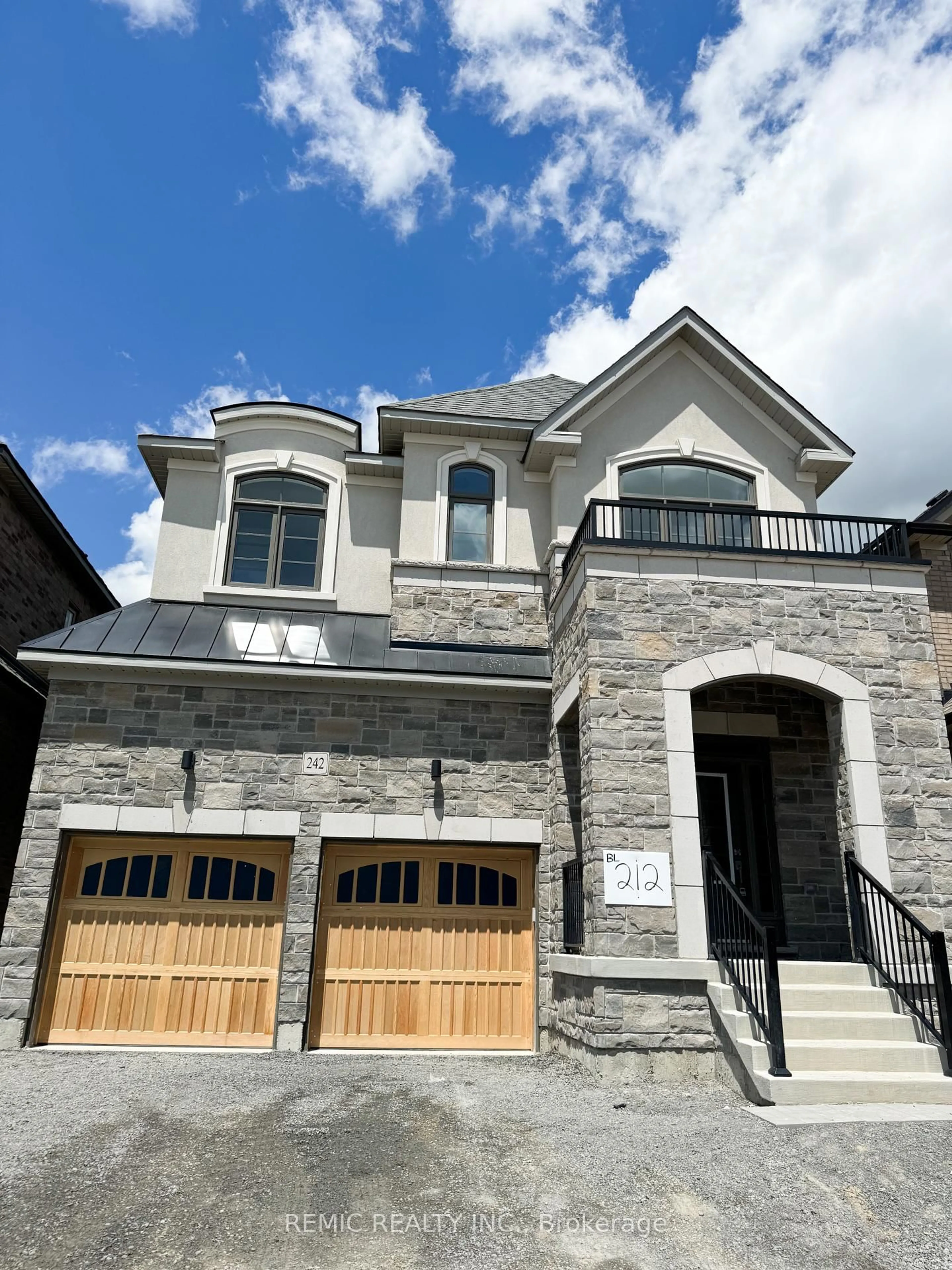 Home with brick exterior material, street for 242 Flood Ave, Clarington Ontario L1B 0W8