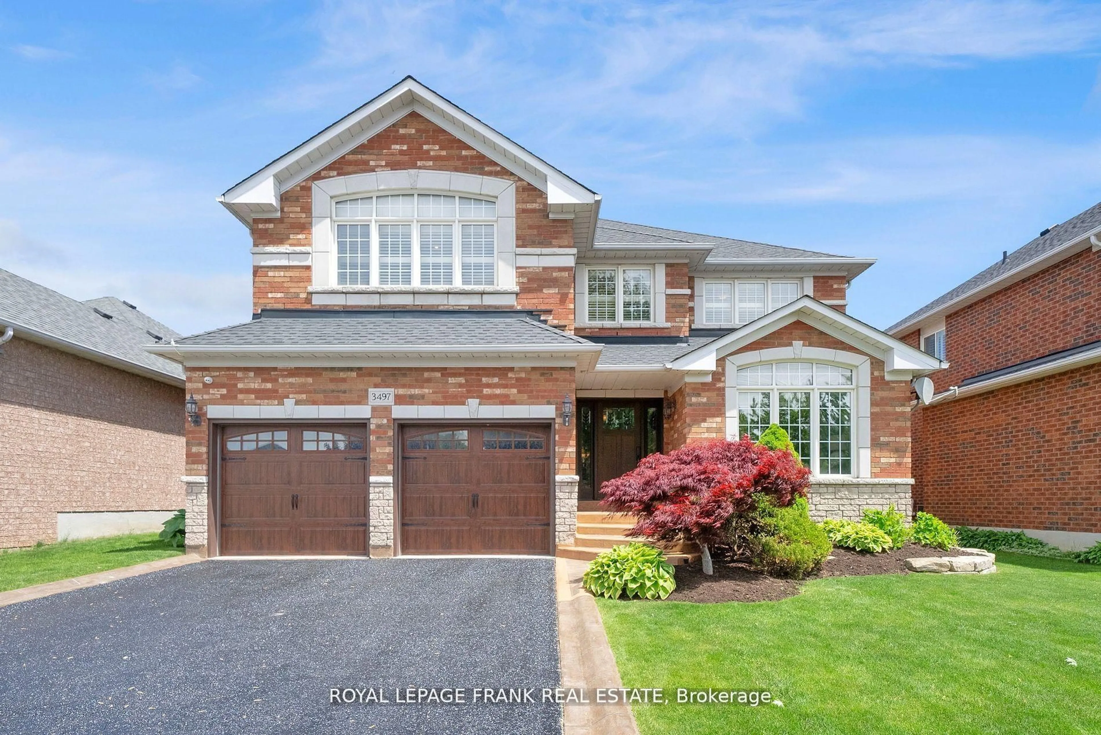 Home with brick exterior material, street for 3497 Garrard Rd, Whitby Ontario L1R 3C8