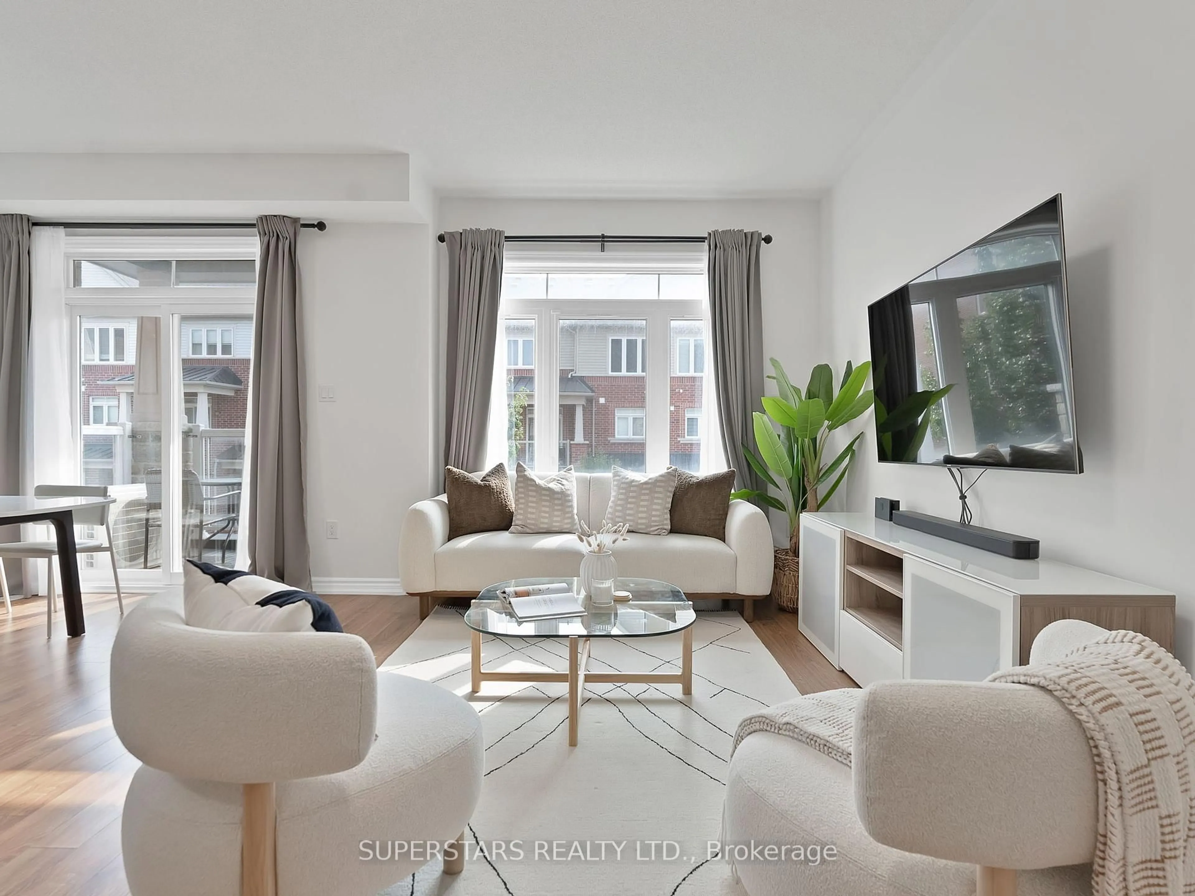 Living room with furniture, unknown for 2410 Nantucket Chse, Pickering Ontario L1X 0E5