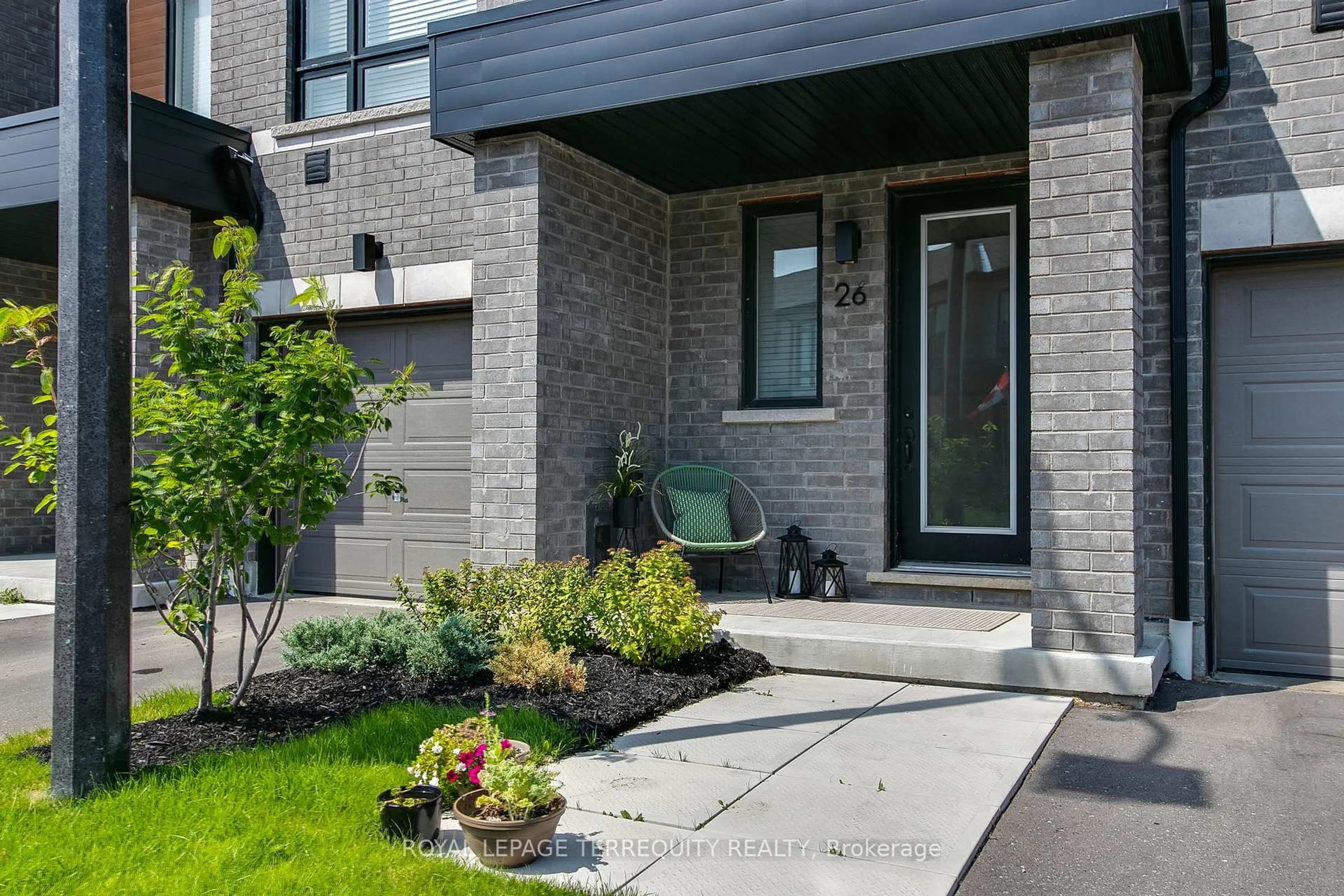 Home with brick exterior material, street for 26 Klein Way, Whitby Ontario L1R 0S6