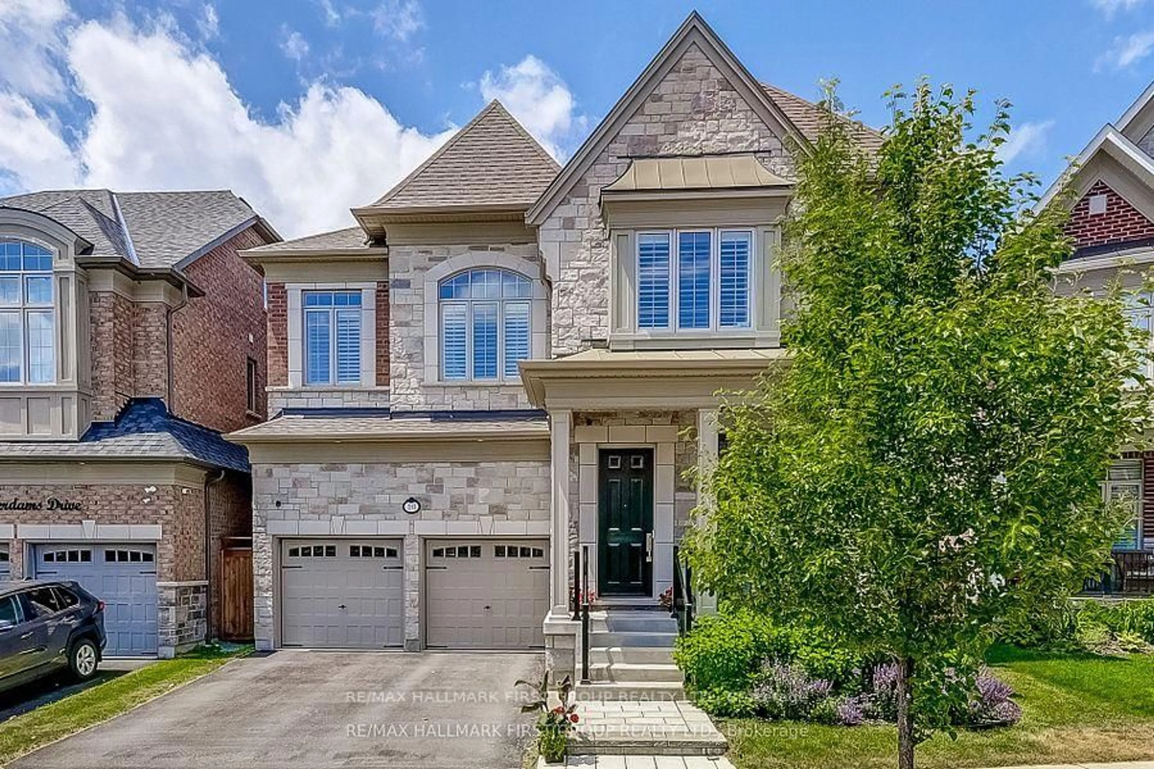 Home with brick exterior material, street for 16 Beaverdams Dr, Whitby Ontario L1P 0C4