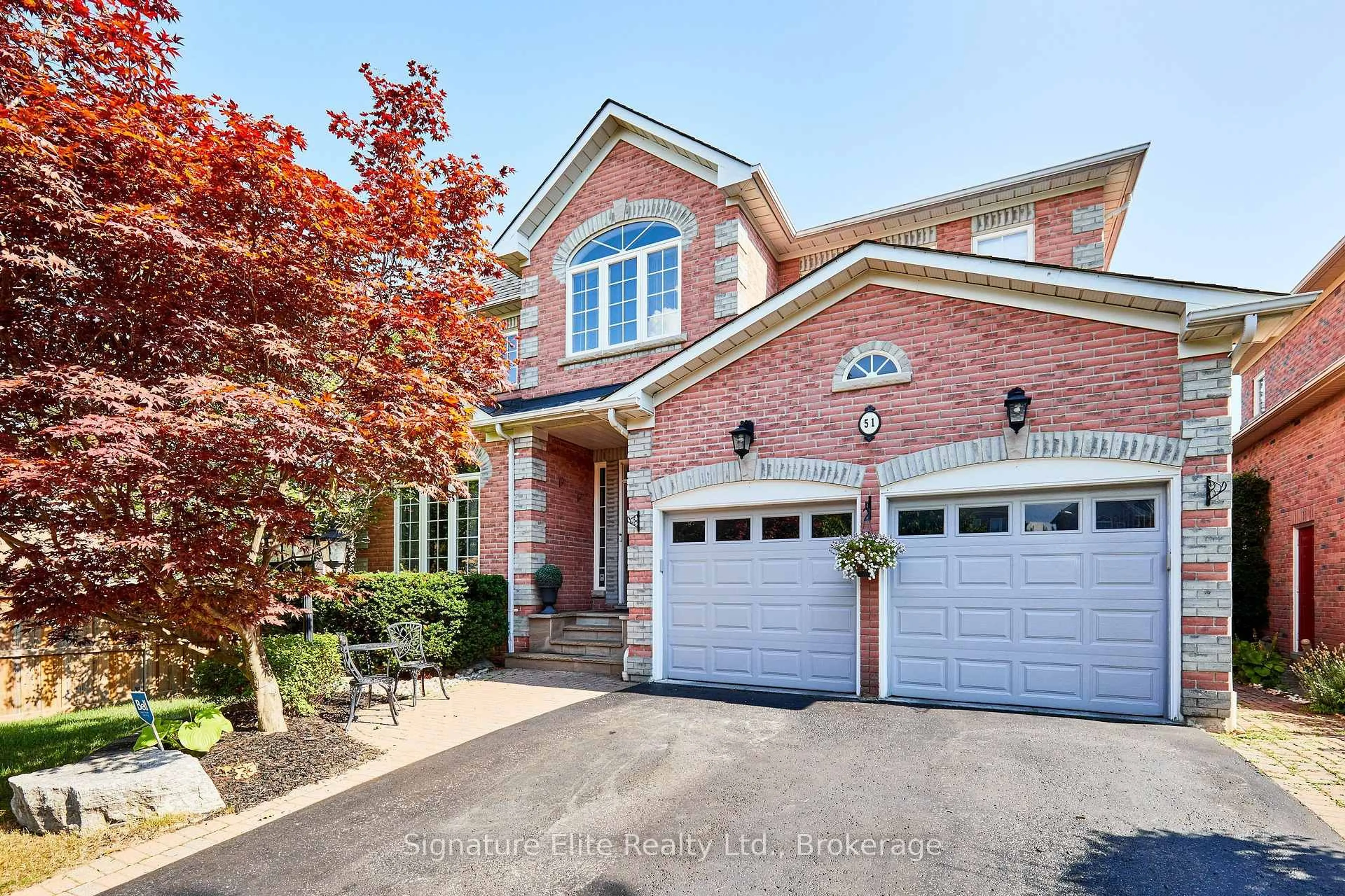 Home with brick exterior material, street for 51 Roan Dr, Whitby Ontario L1P 1P3