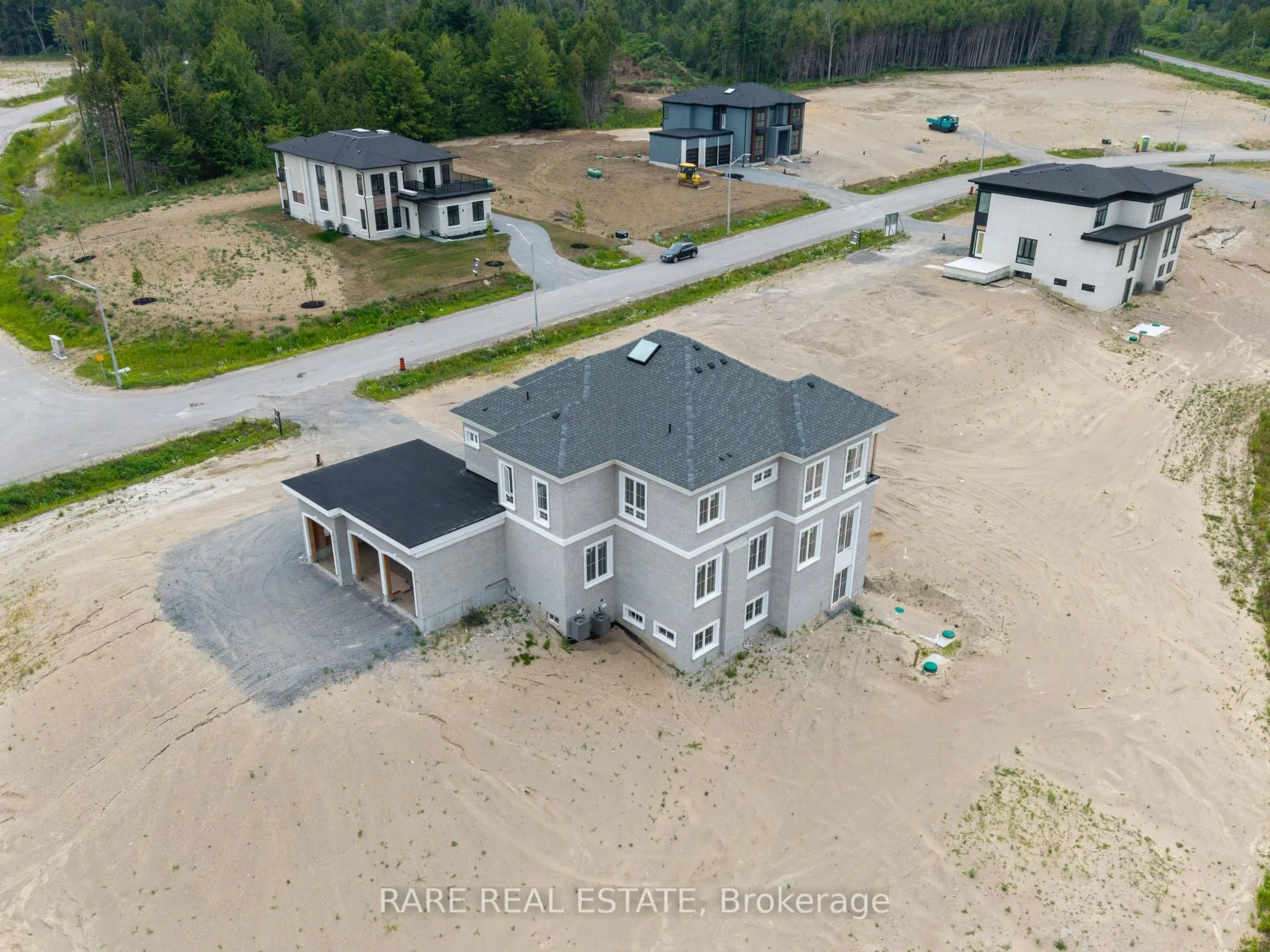 A pic from outside/outdoor area/front of a property/back of a property/a pic from drone, building for 9 Openshaw Pl, Clarington Ontario L0A 1J0