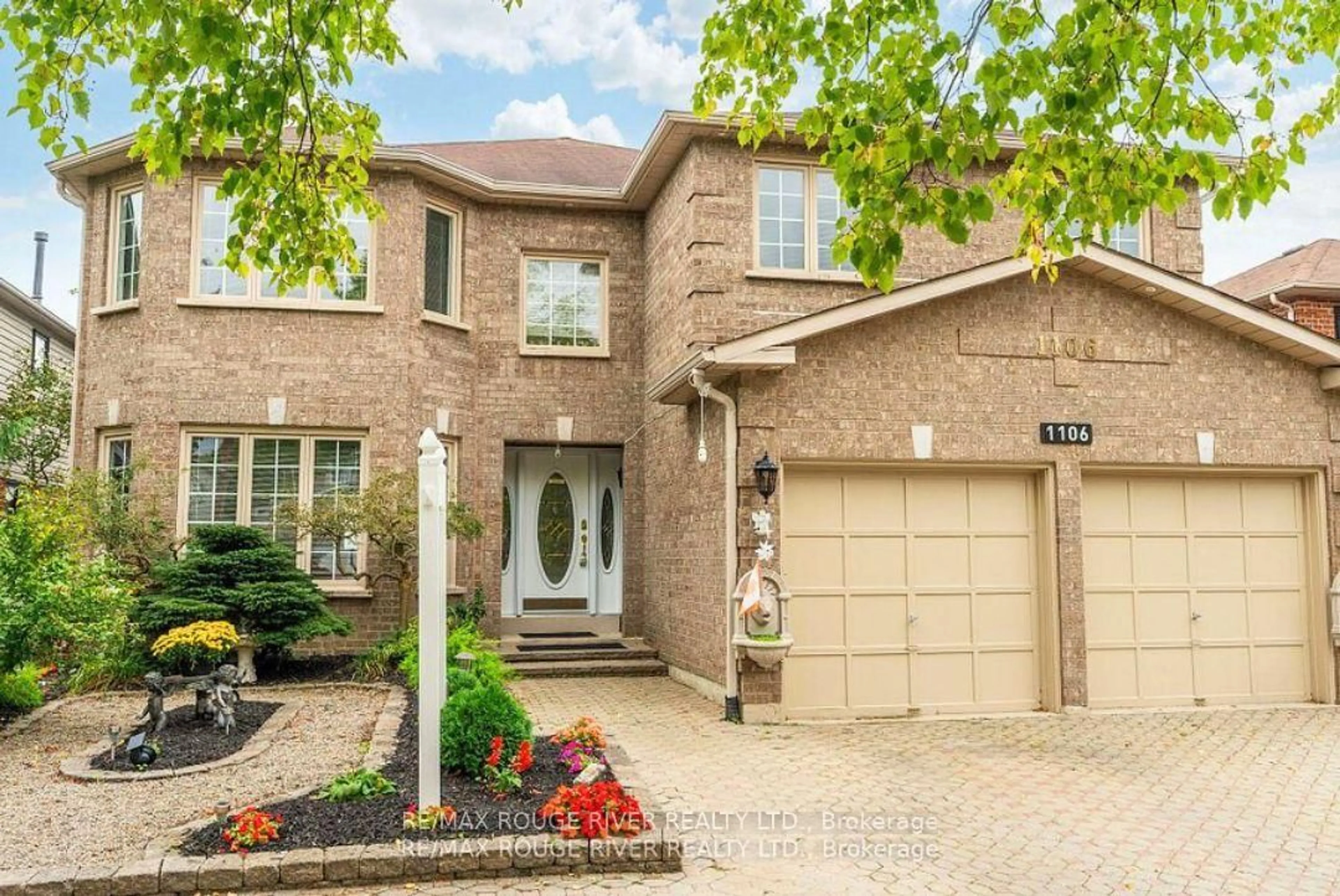 Home with brick exterior material, street for 1106 Ridge Valley Dr, Oshawa Ontario L1K 2E2